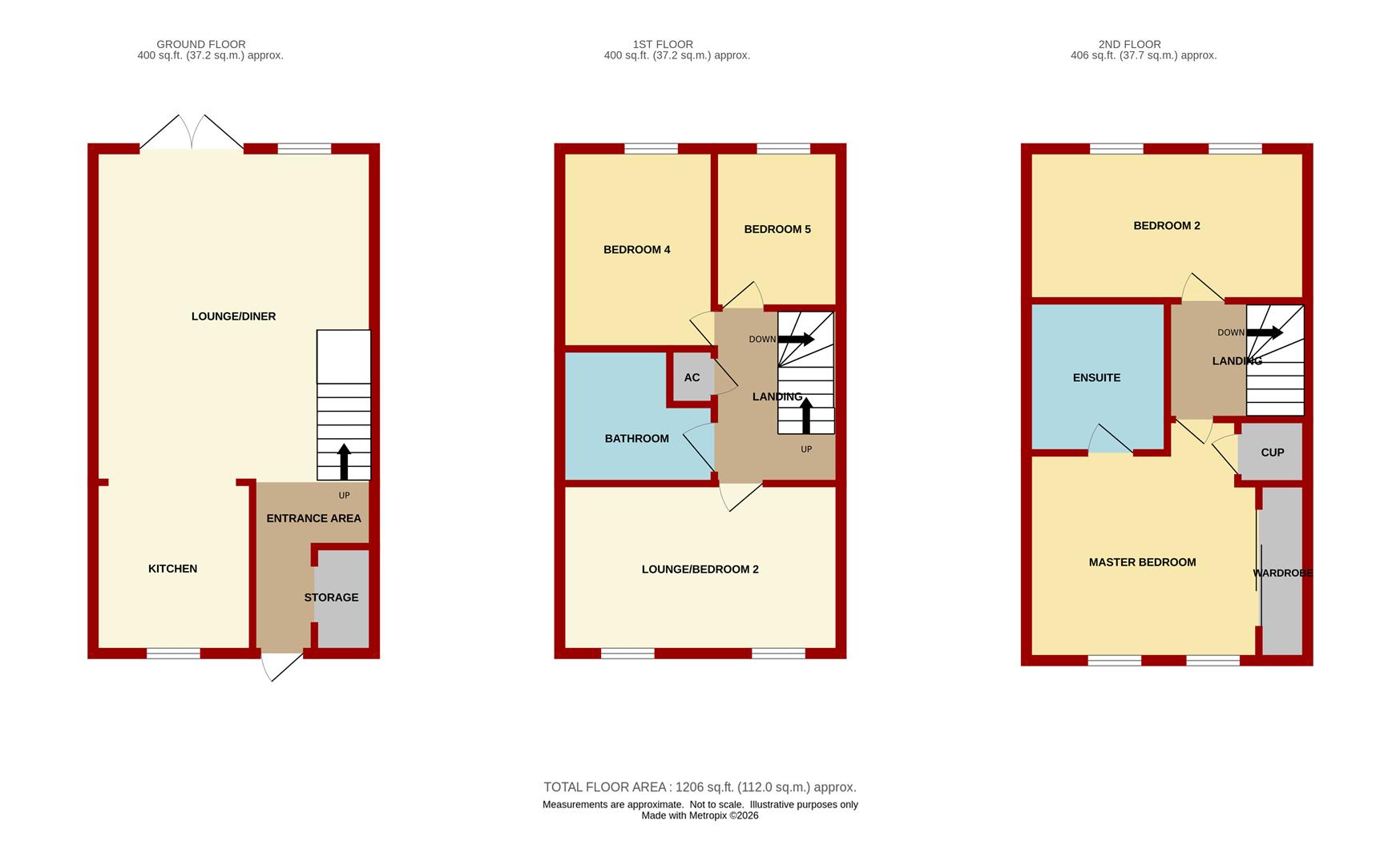 36, May Hill View, Newent floorplan