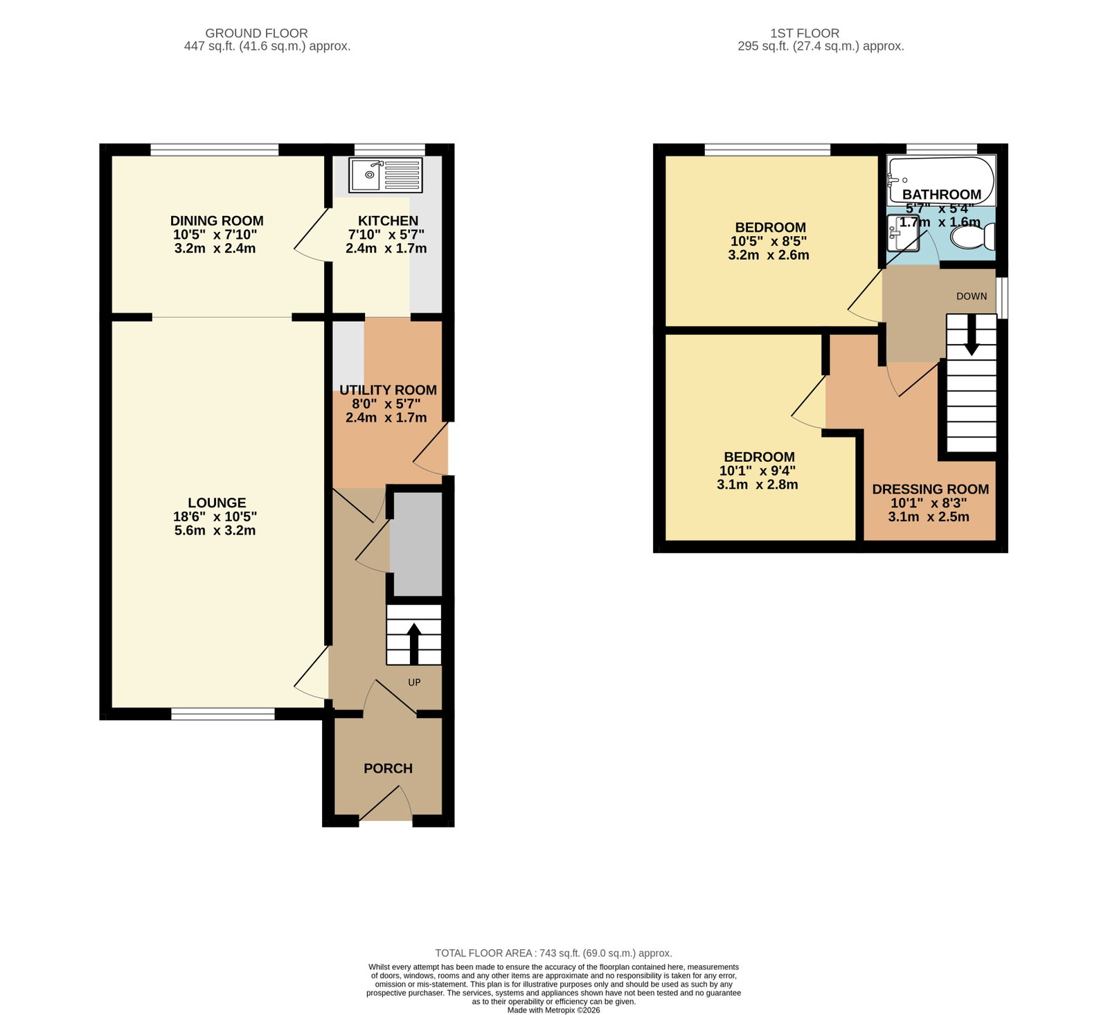 12, Dalkeith Road, Stockport floorplan