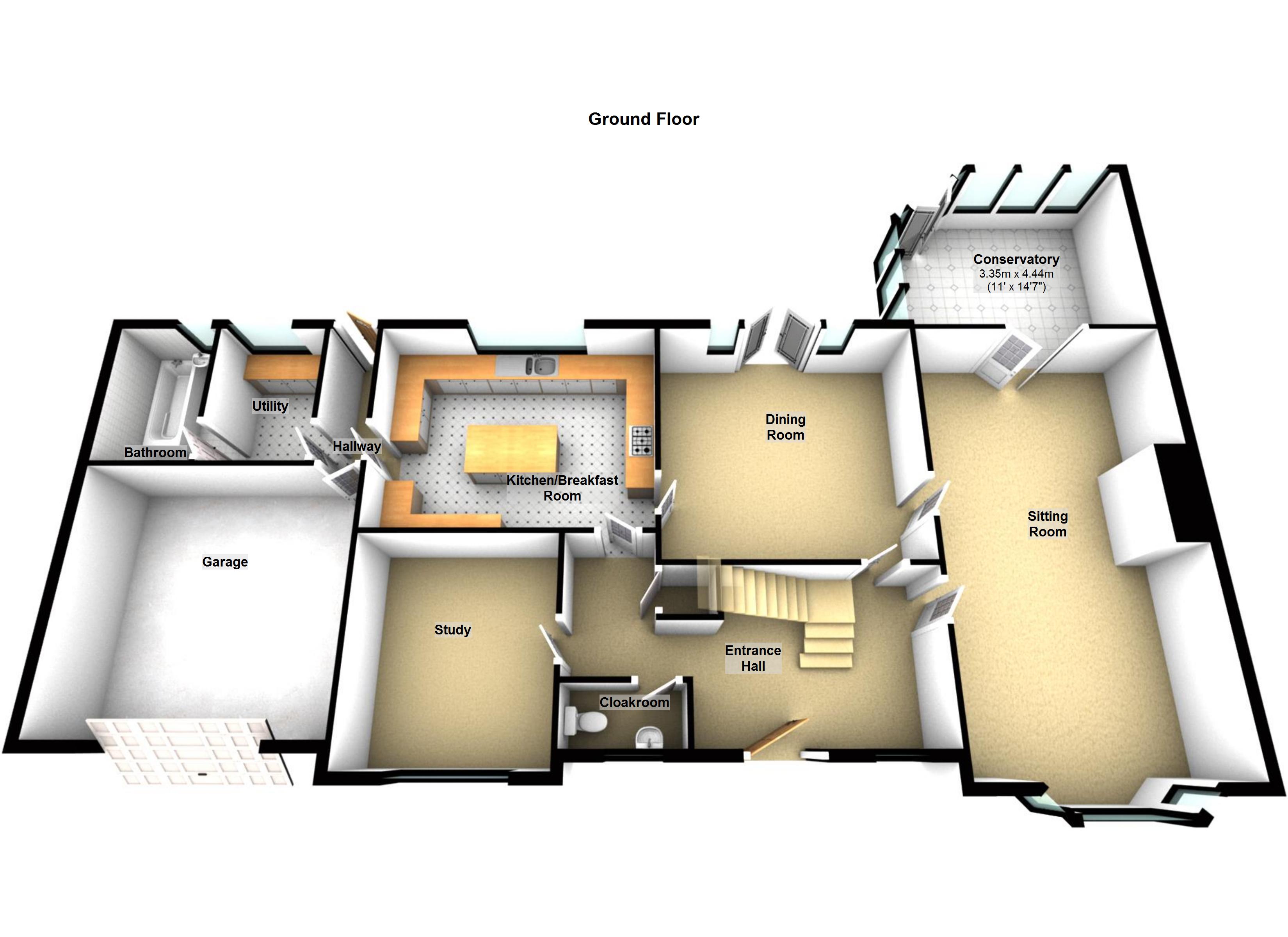 5 Bedrooms Detached house for sale in Stanhope Green, Bretby, Burton On Trent DE15