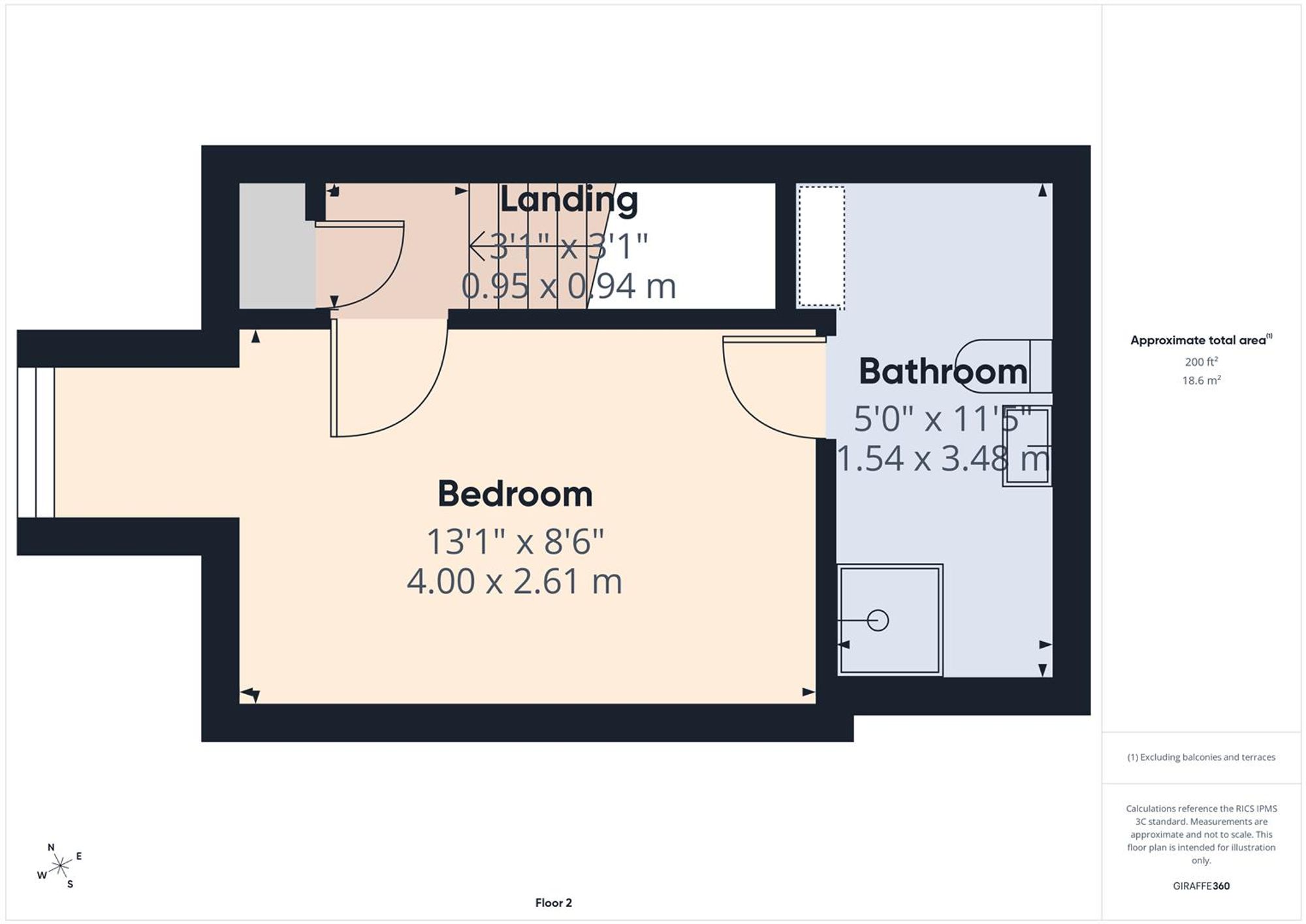 3 Ropewalk, Lancaster floorplan