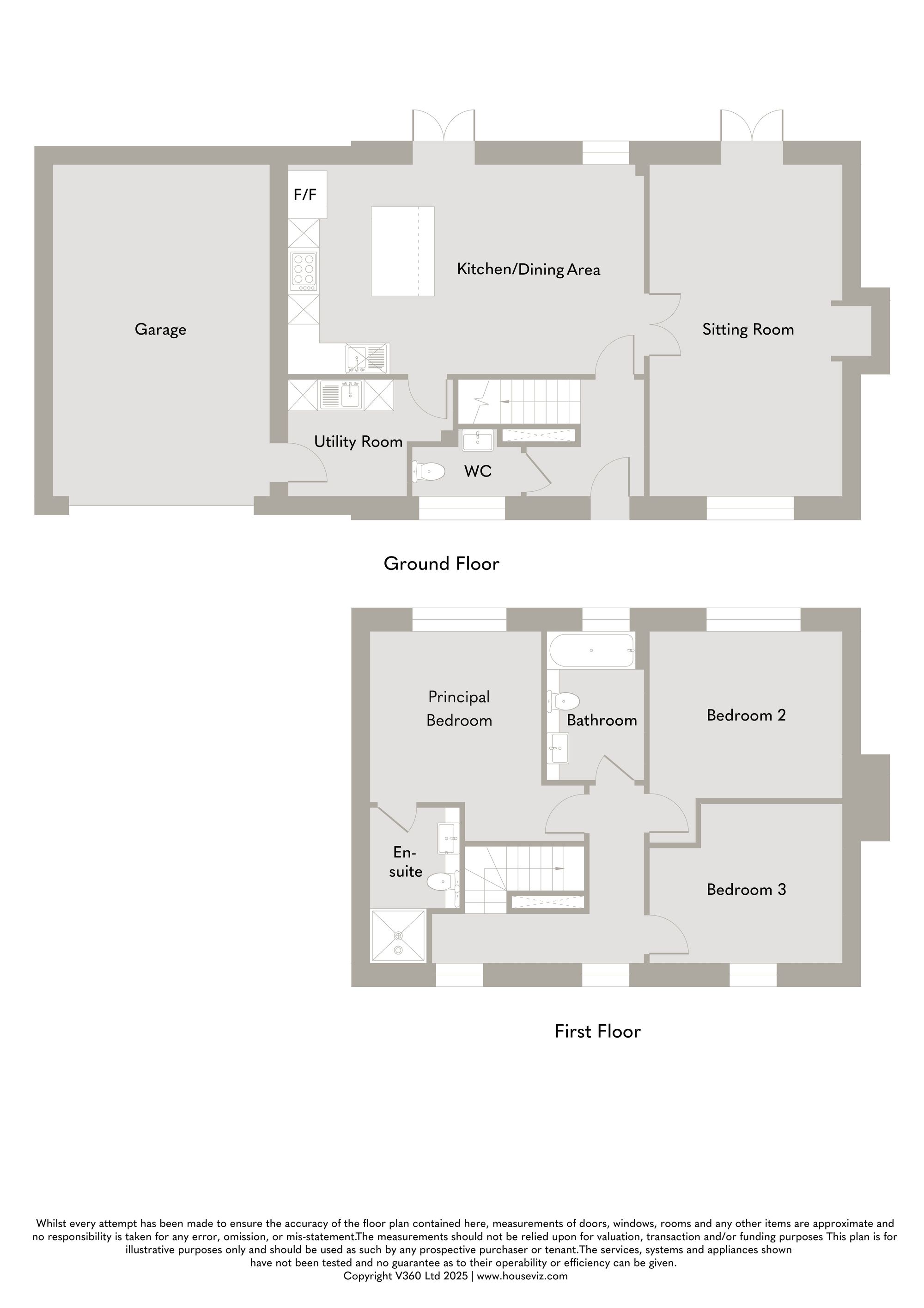 Houses at Barley Courtyard, Eastgate Street, Holme-next-the-Sea floorplan