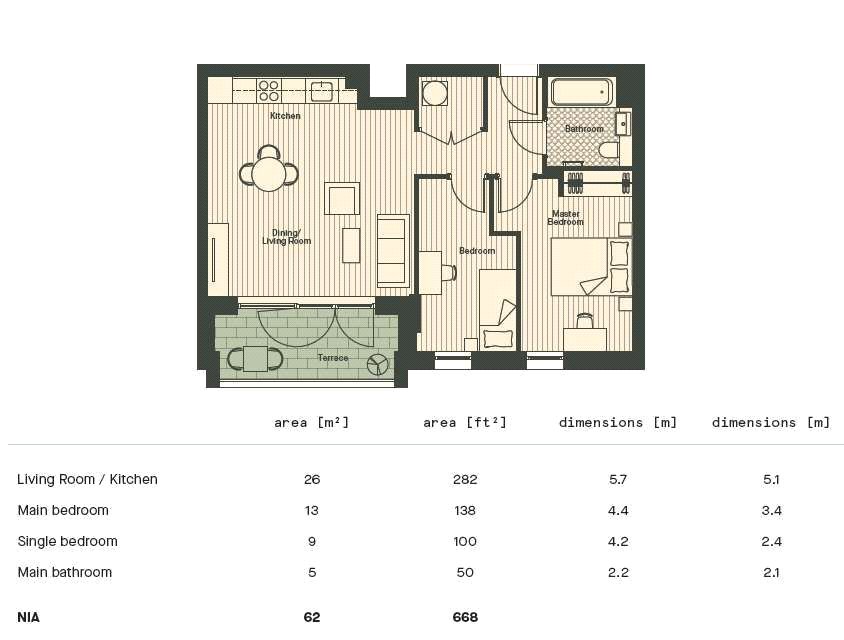 Unit 24,, The Tipton, London floorplan