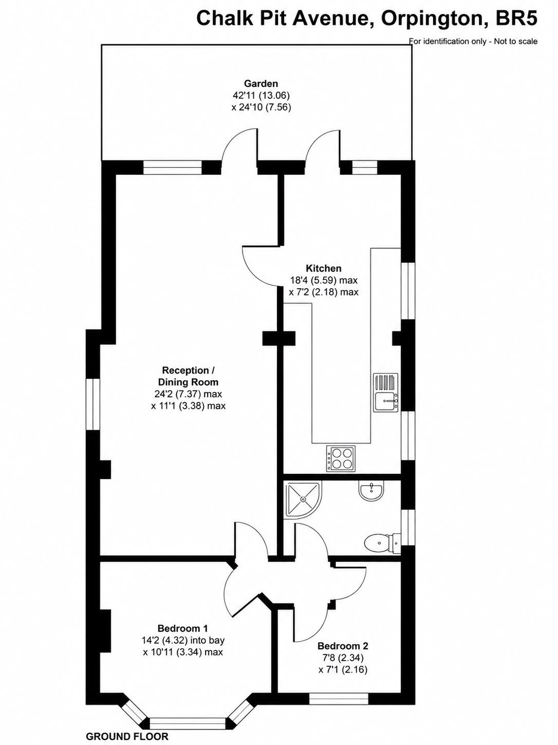 15, Chalk Pit Avenue, Orpington floorplan