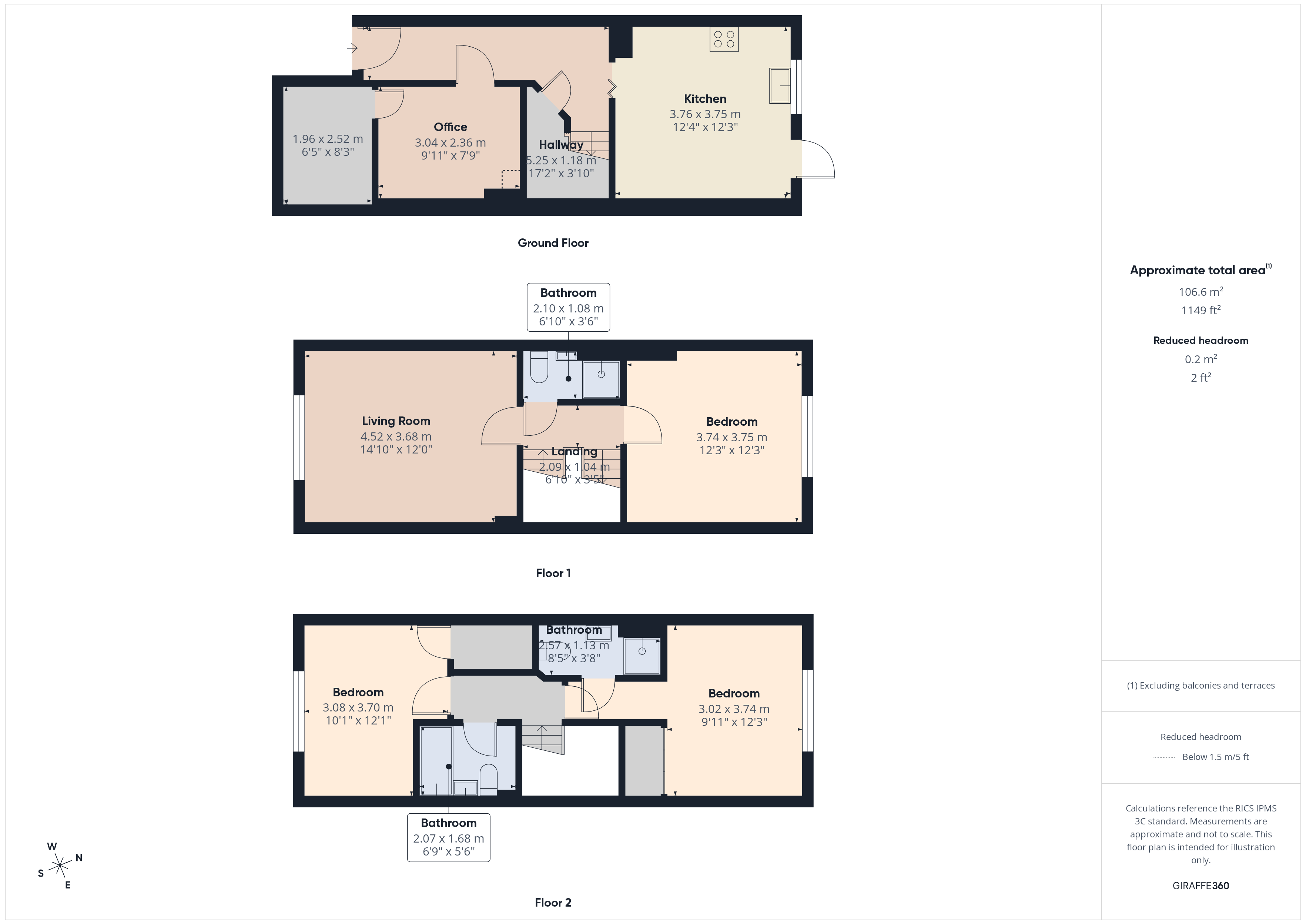 Hunstanton Close, Berkshire floorplan