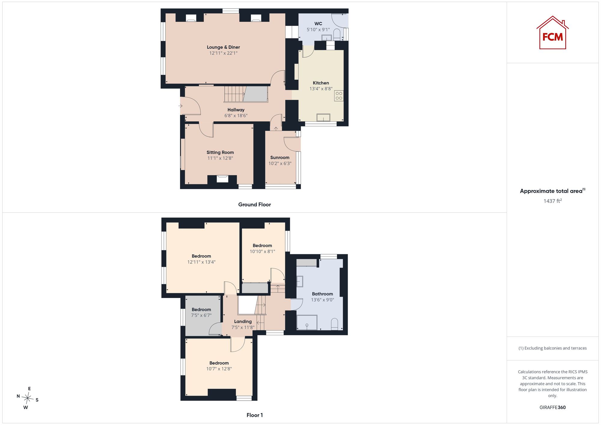 The Elders Church Street, Frizington floorplan