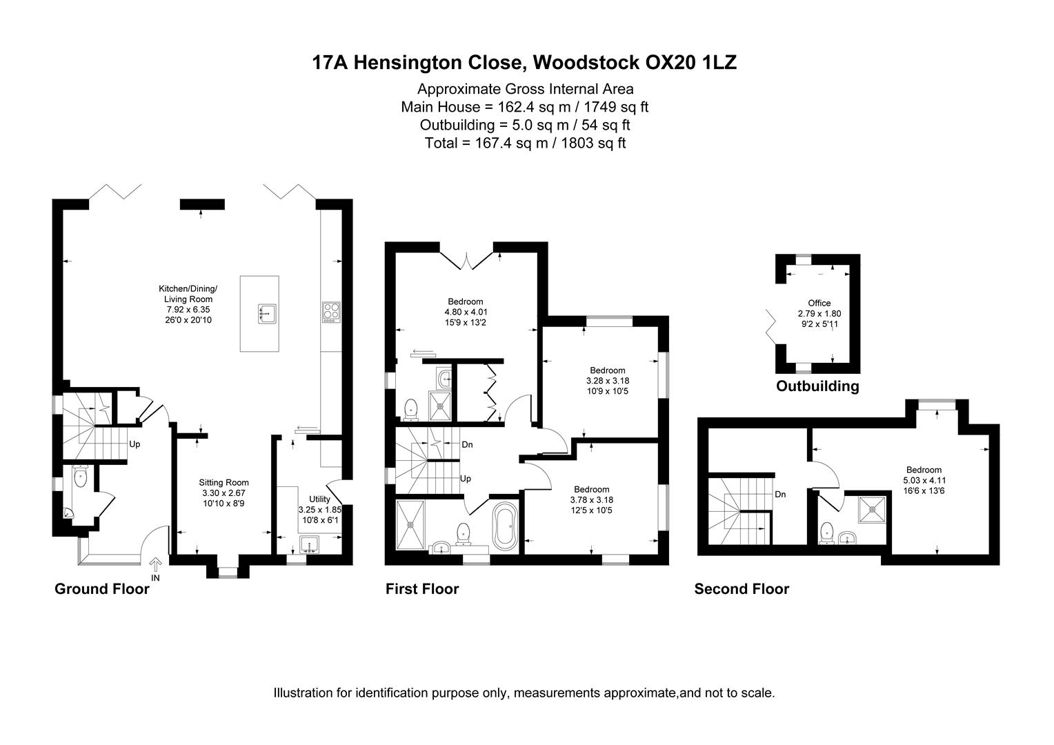 17A, Hensington Close, Woodstock floorplan