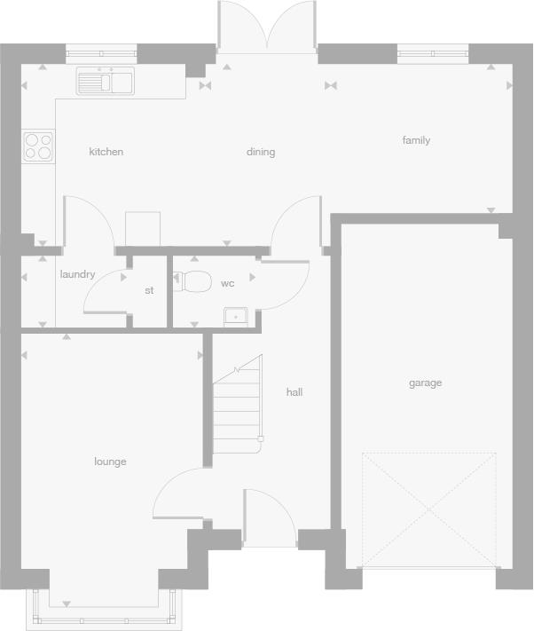 Plot 16, Knights Manor, Tadcaster Road, York floorplan