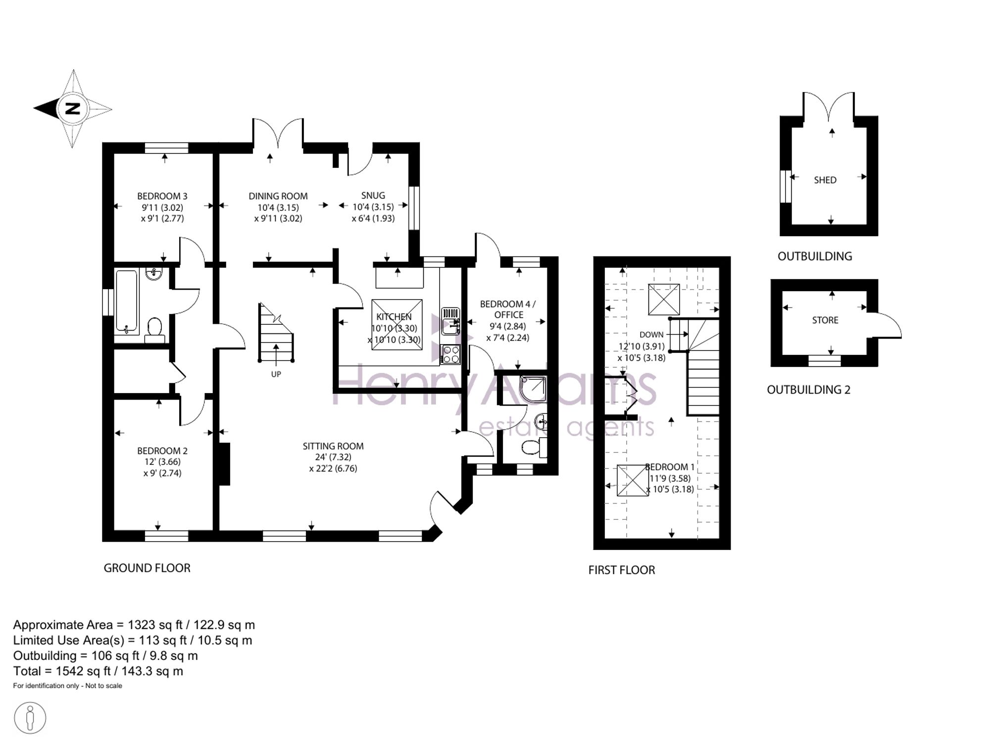 Leythorne Cottage Waterbeach Road, Chichester floorplan