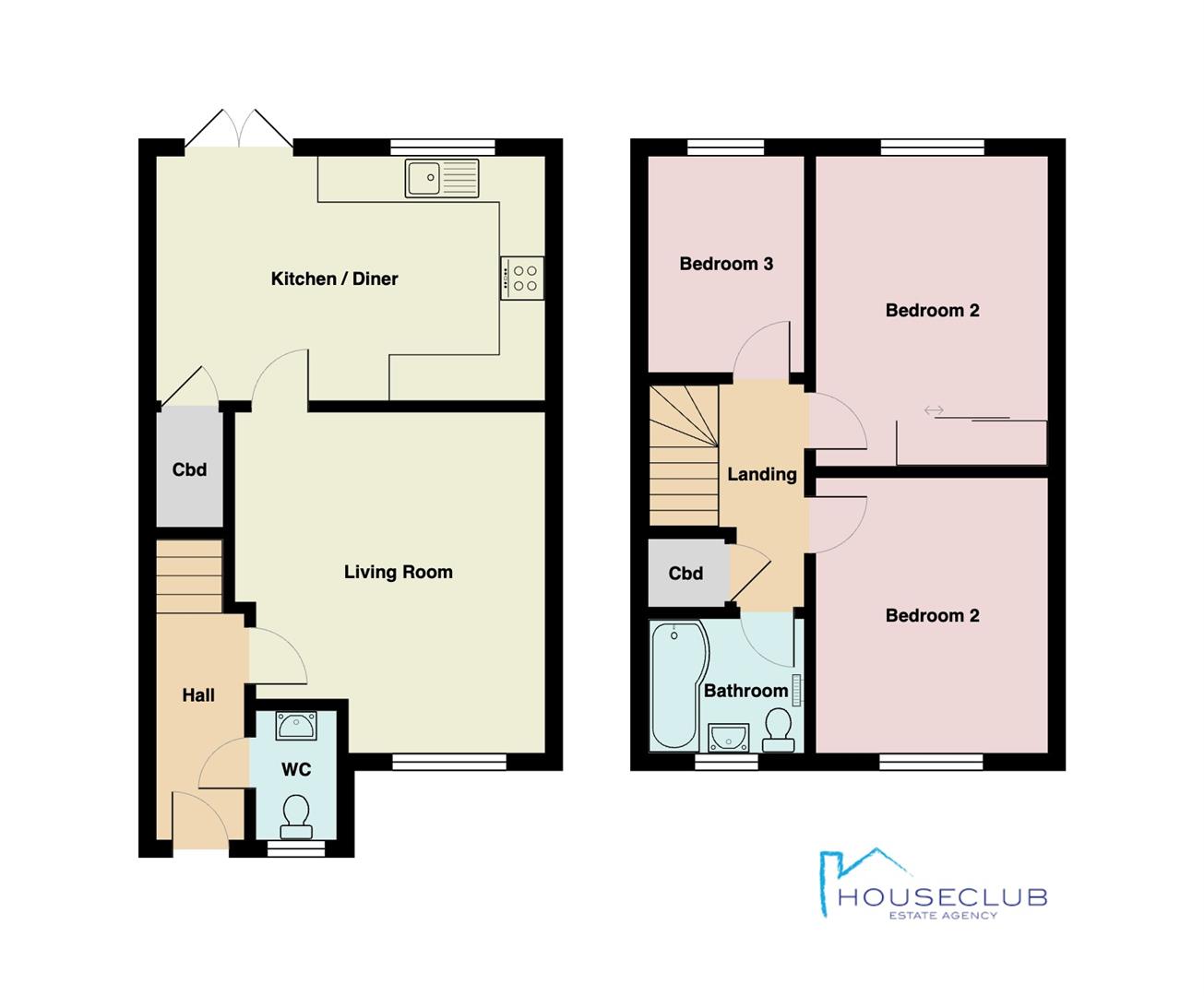 36, Swallow Close, Carnforth floorplan