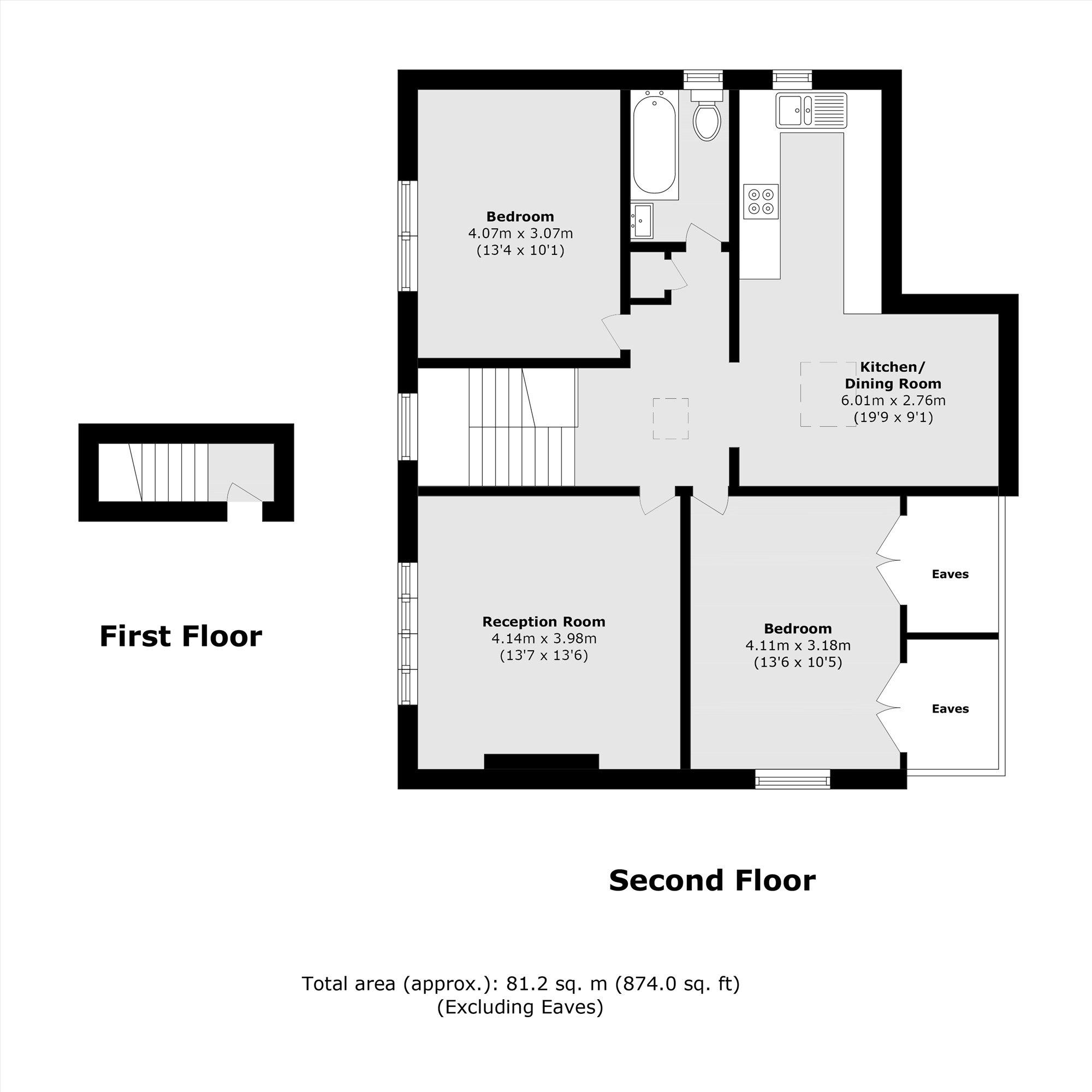 Flat 5, 26, Perryn Road, London floorplan