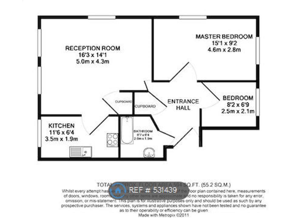 2 Bedrooms Flat to rent in Cygnet House, Hemel Hempstead HP3