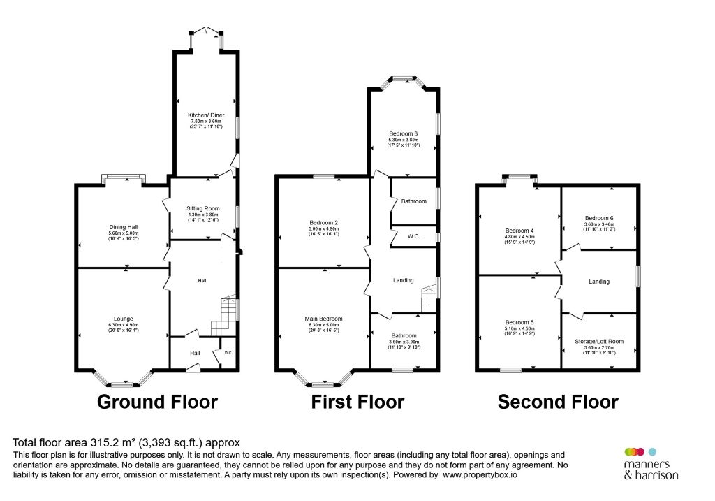 248, Park Road, HARTLEPOOL floorplan