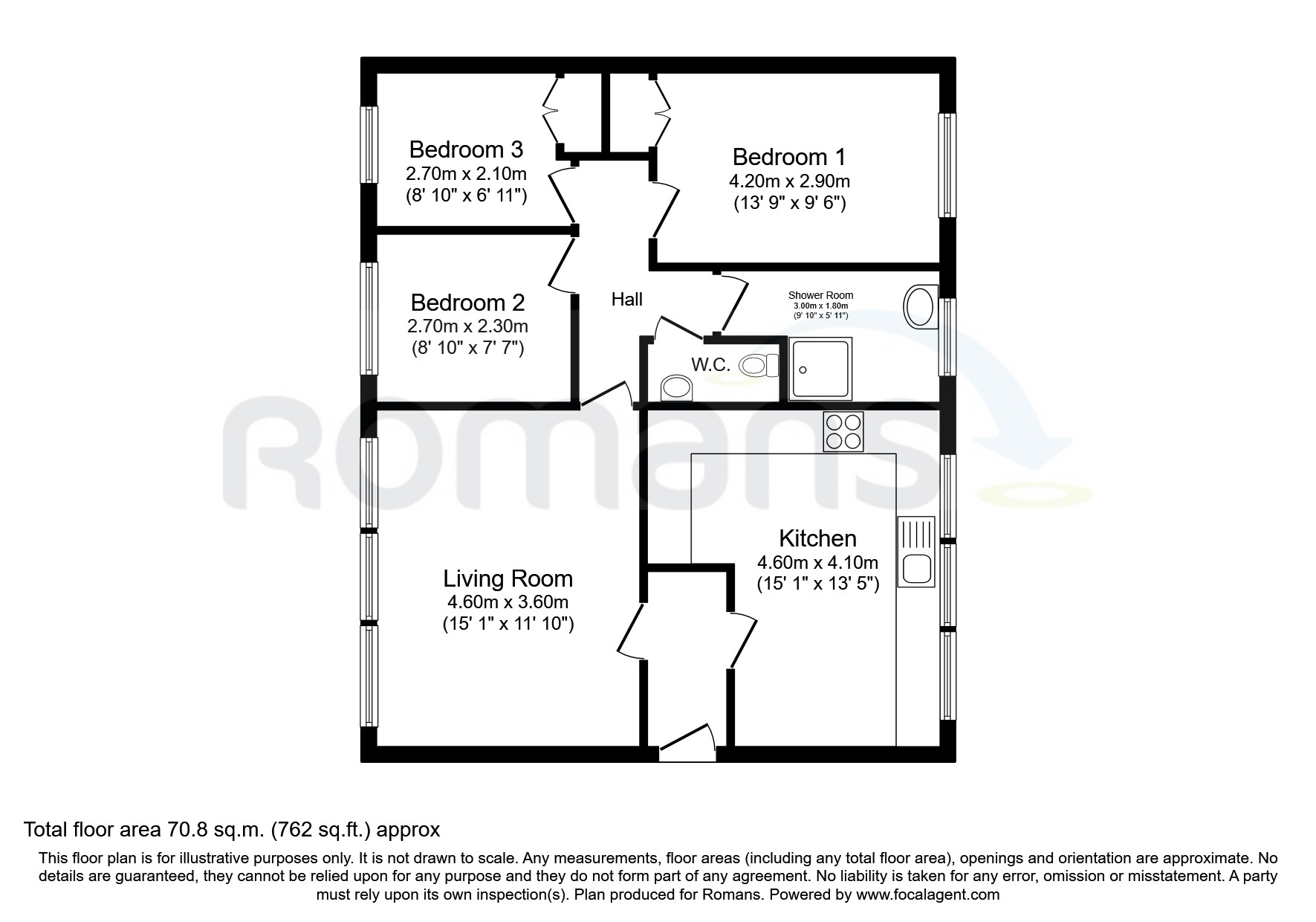 33, Hornbill Close, Uxbridge floorplan