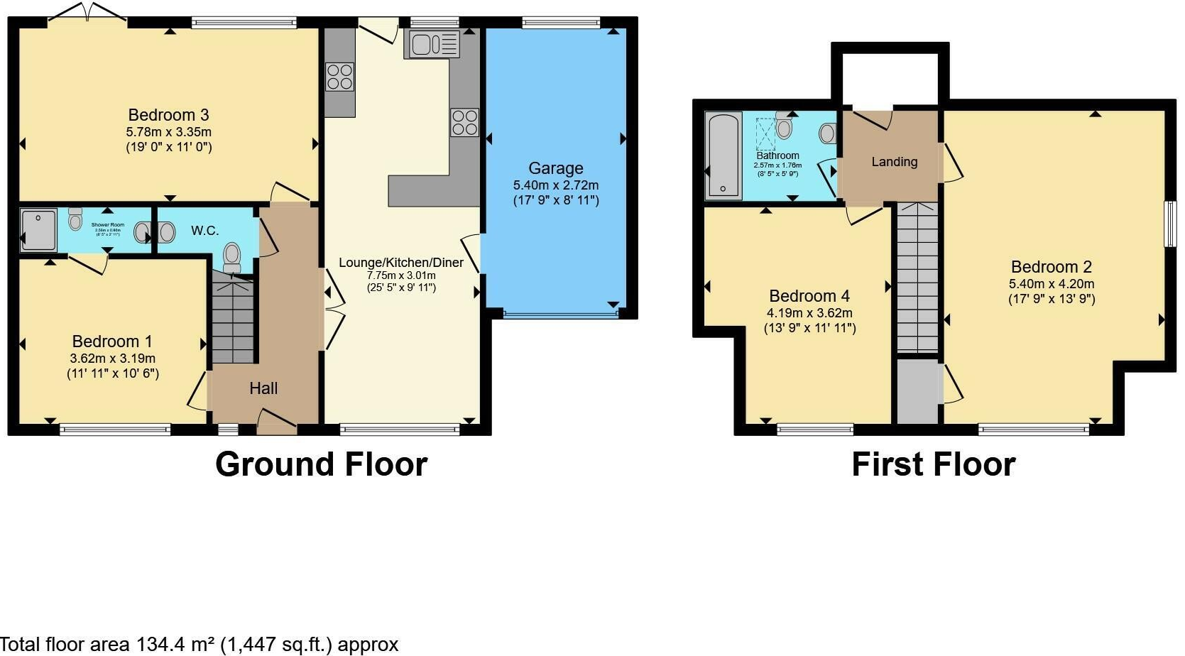 TR10 8FH, 4, Polsethow, Penryn floorplan
