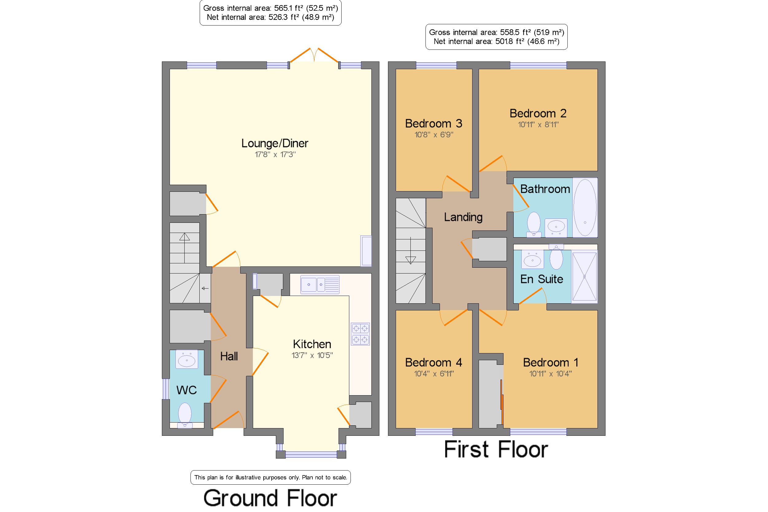 4 Bedrooms End terrace house for sale in Mackintosh Drive, Bersted Park, Bognor Regis, West Sussex PO21