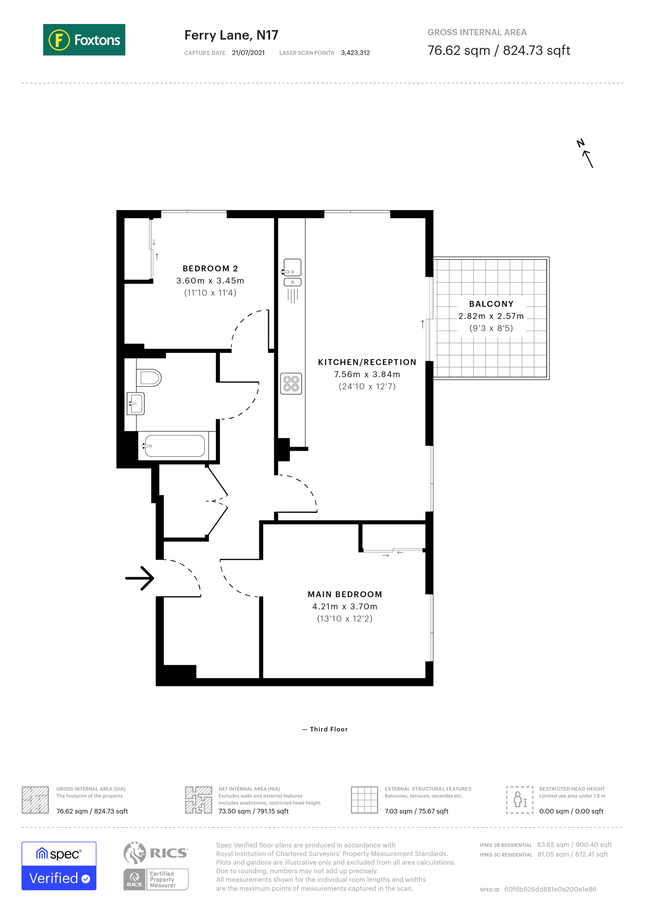 Hale Street, Tottenham floorplan
