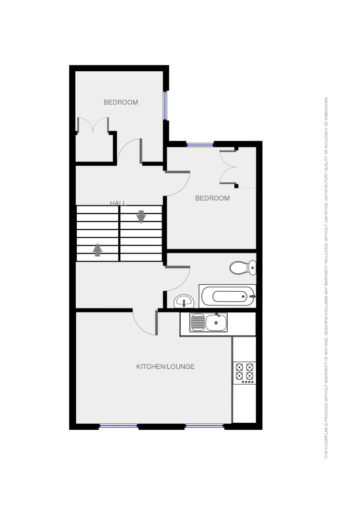 2 Bedrooms Flat to rent in Broadway, Roath, Cardiff CF24