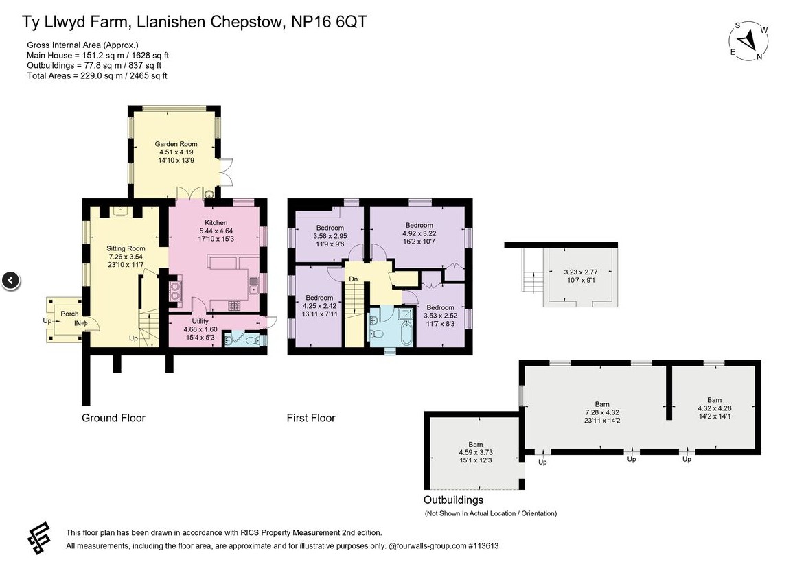 Llanishen, Chepstow floorplan