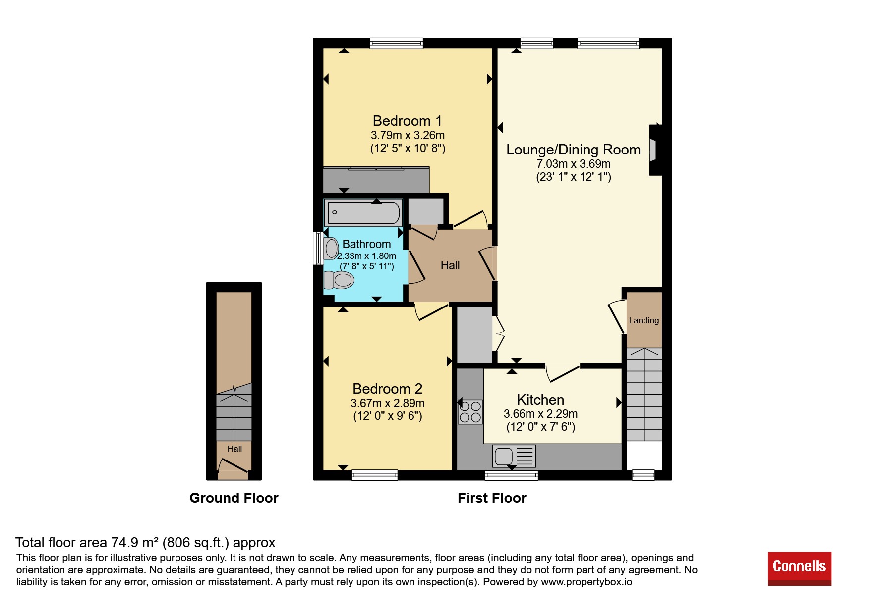 32, Winterburn Gardens, Leicester floorplan