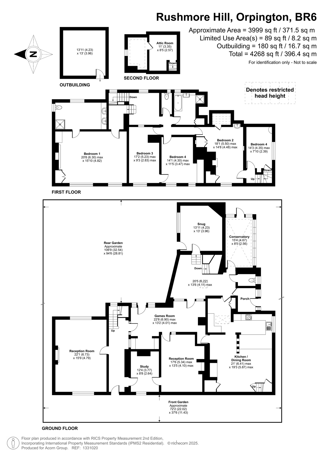 Chelsfield Grange,, Rushmore Hill, Orpington floorplan