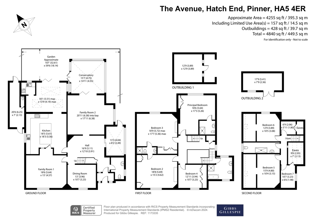 The Grange, 22, The Avenue, Pinner floorplan