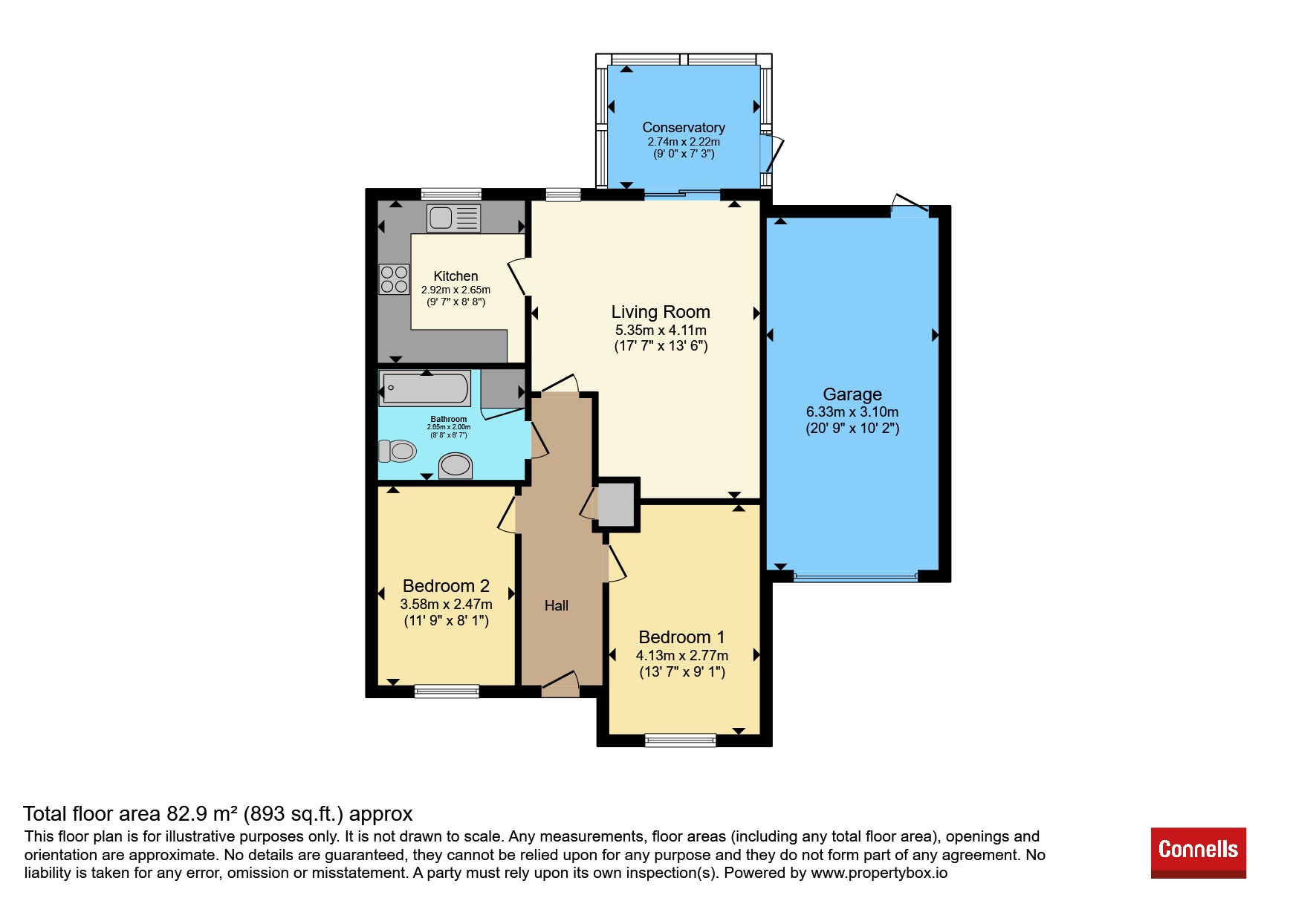 6, Fernhill Close, Thame floorplan