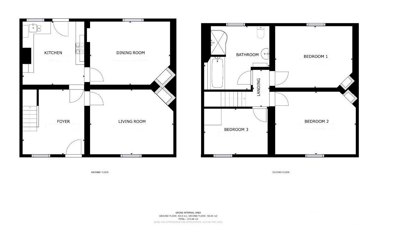 Church Cottage, 189 West Malvern Road, Malvern floorplan