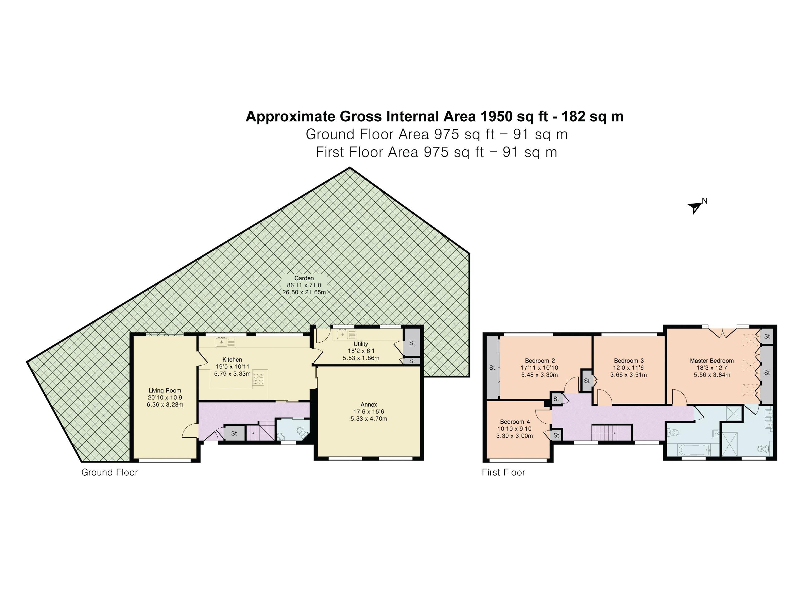 Heath Drive, Potters Bar floorplan