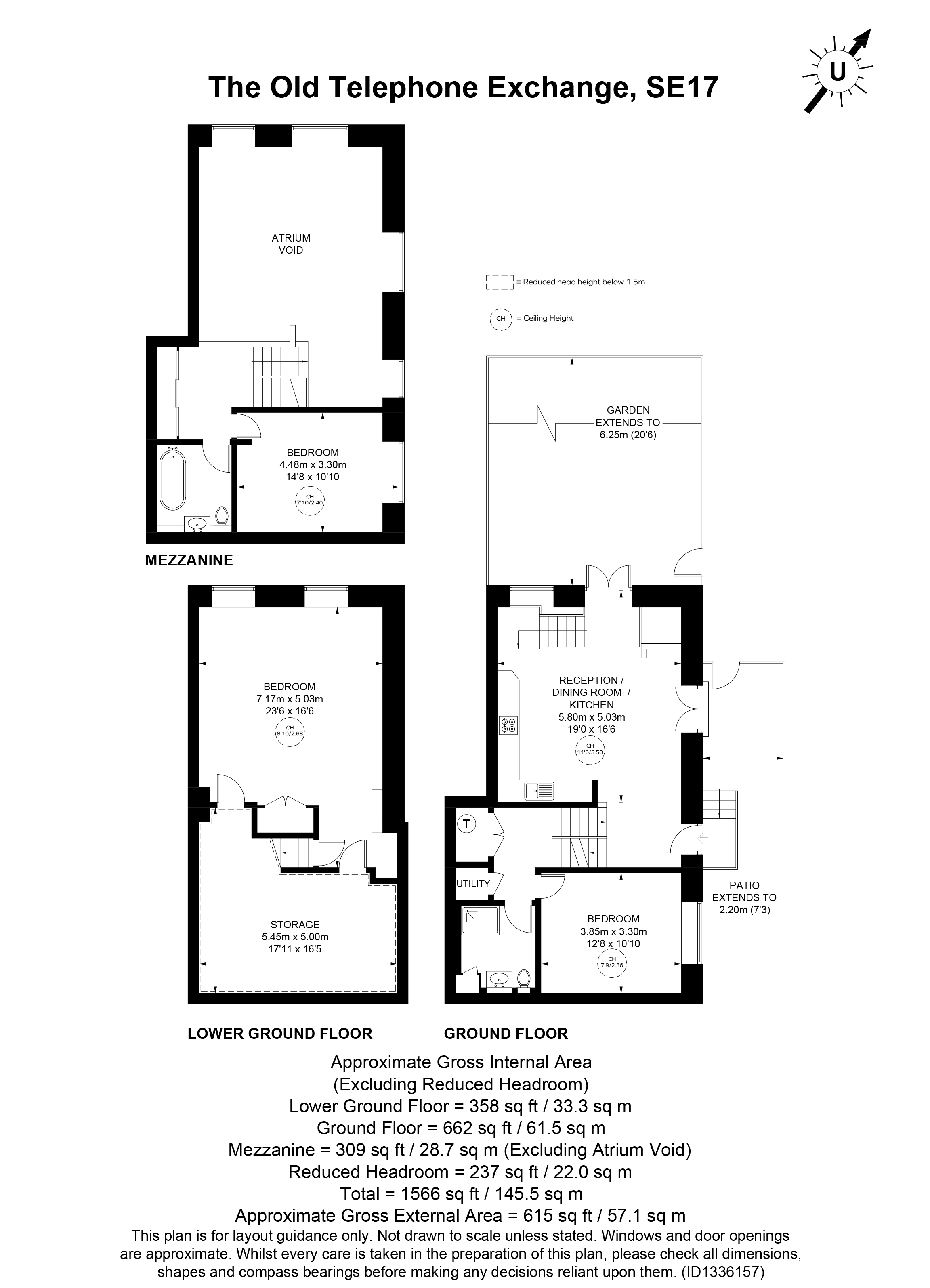 1, Liverpool Grove, London floorplan