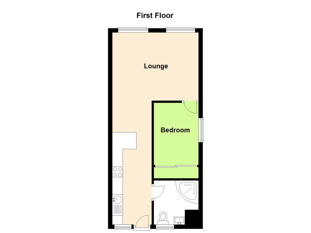 Station Road, Hayling Island PO11, 1 bedroom flat to rent 63509811