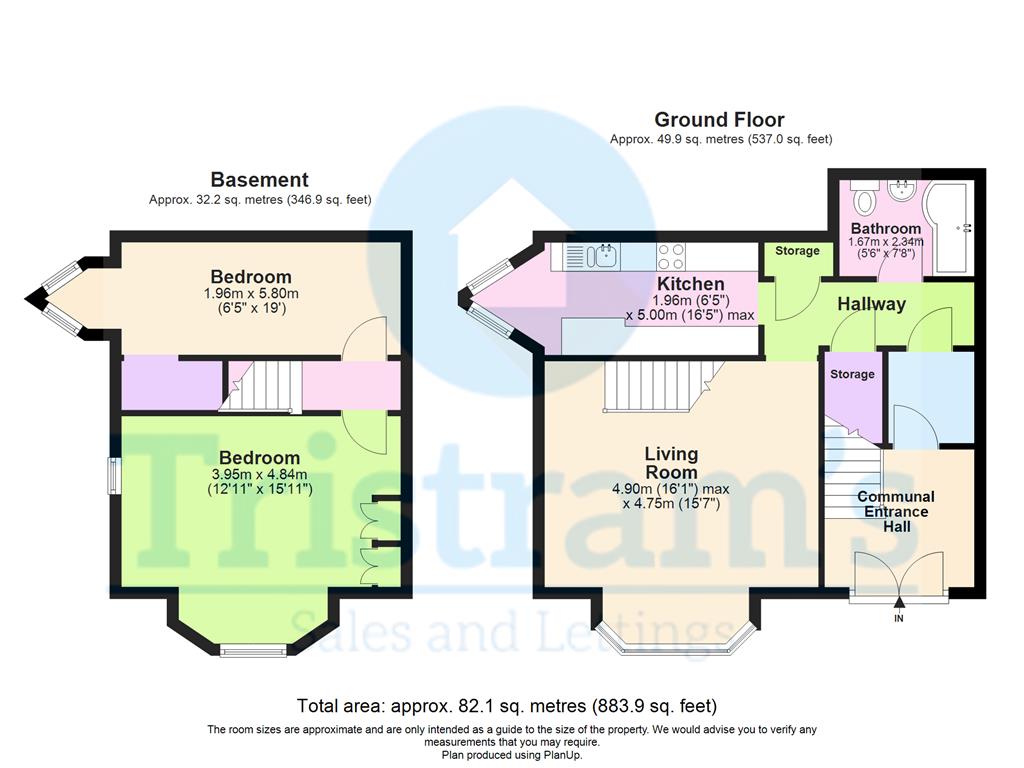 Flat C, 3, Magdala Road, Nottingham floorplan
