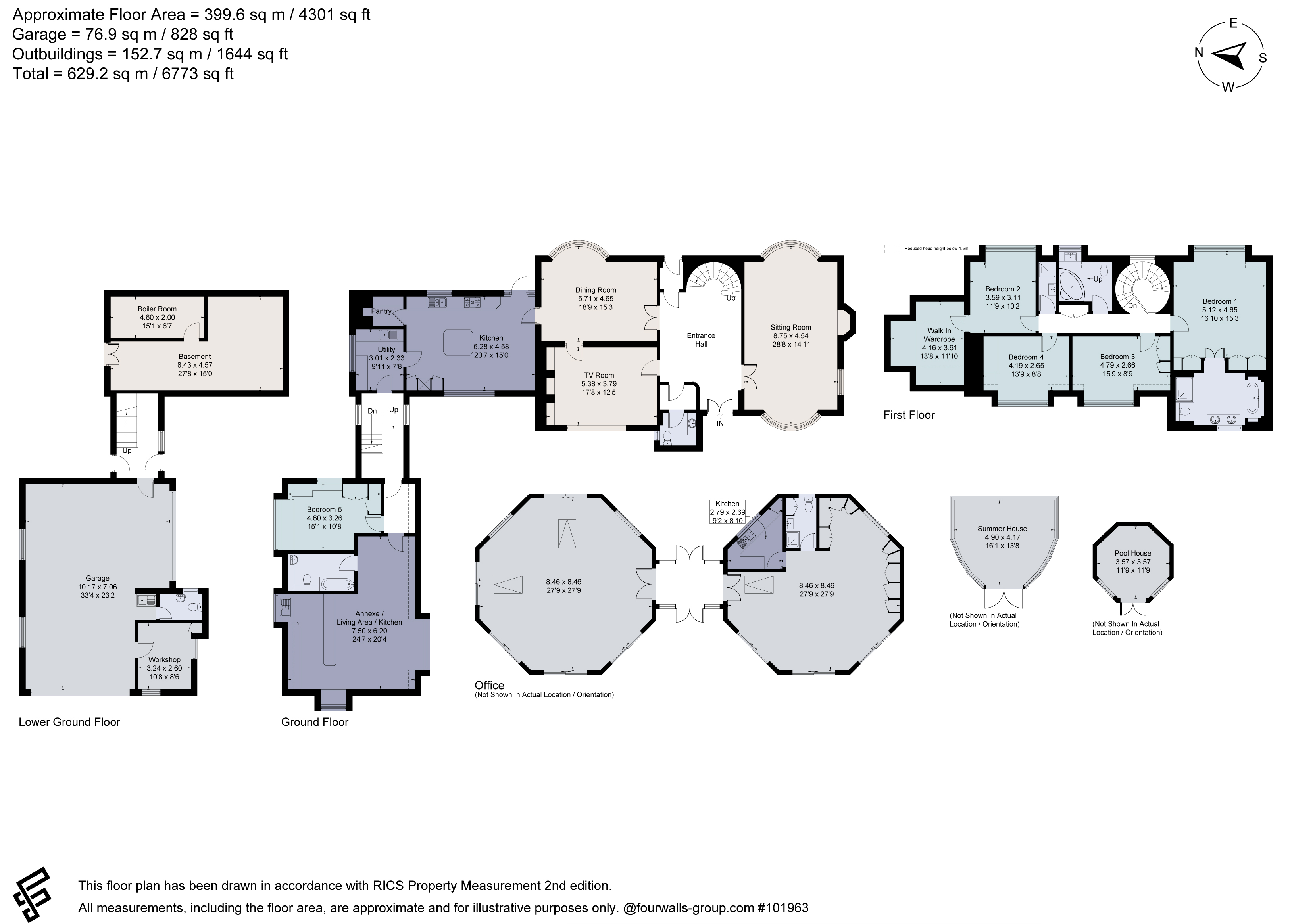 High Oaks,, Robins Nest Hill, Hertford floorplan