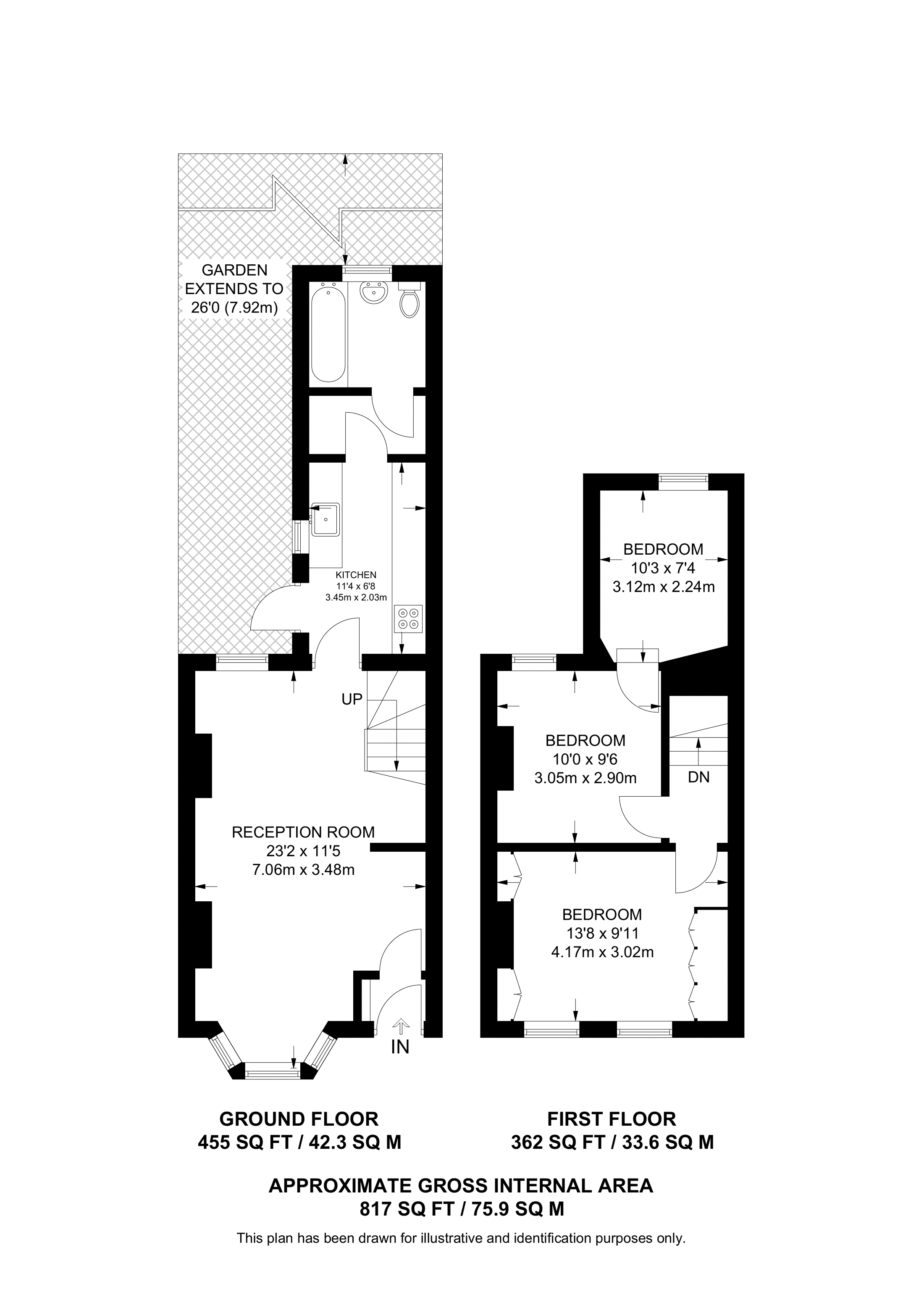 Adine Road E13, Plaistow floorplan