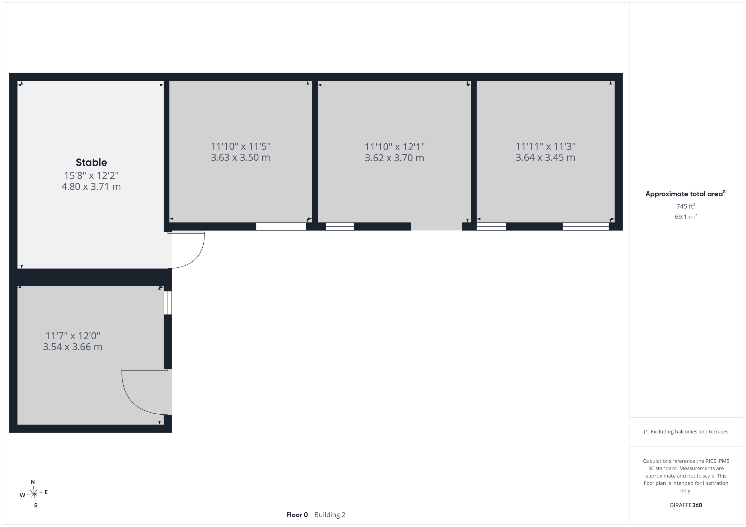 Wishing Well Cottage, Lumbars Lane, Newnham floorplan