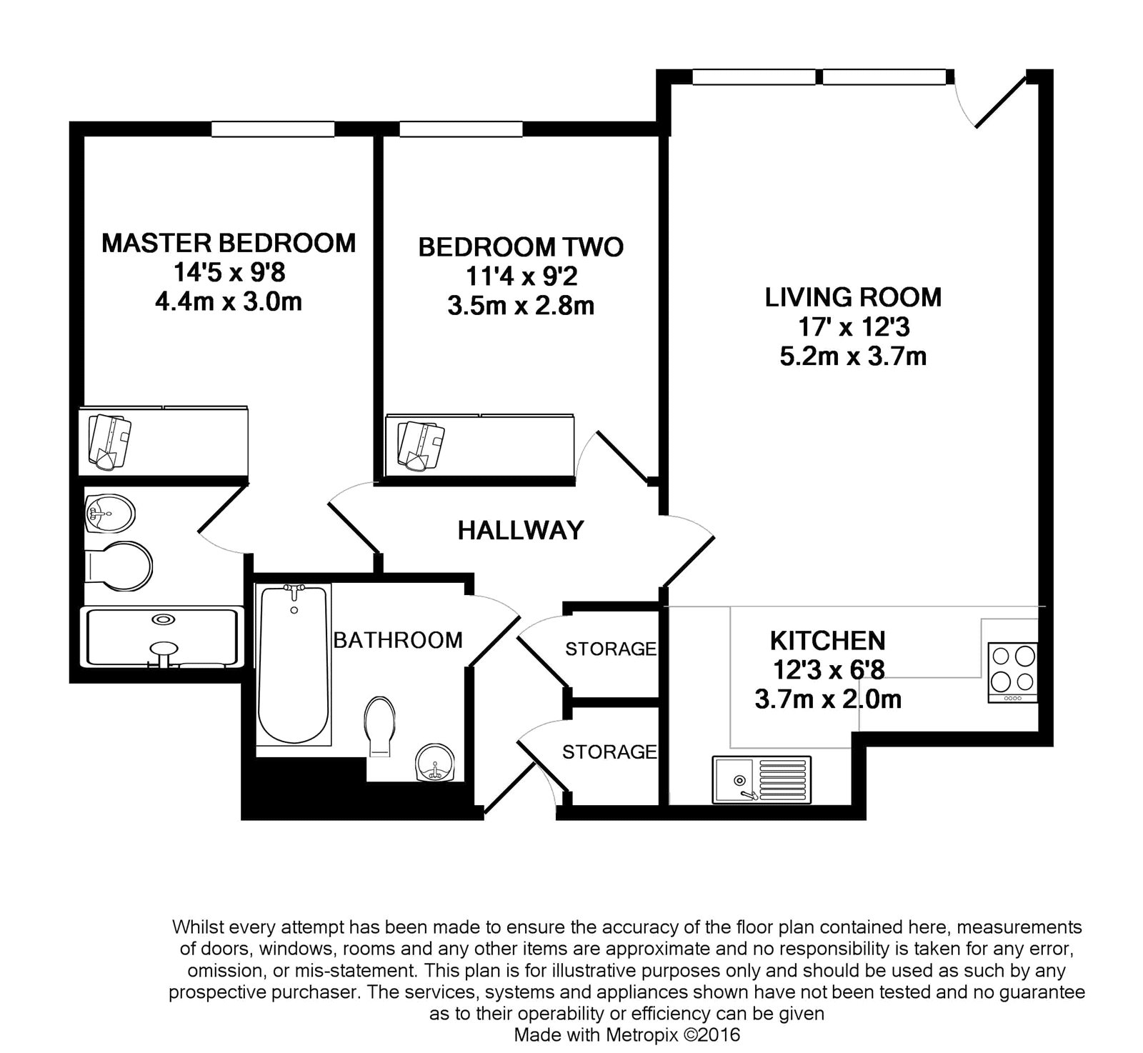 2 Bedrooms Flat to rent in Heathland Court, 3 Grebe Way, Maidenhead, Berkshire SL6