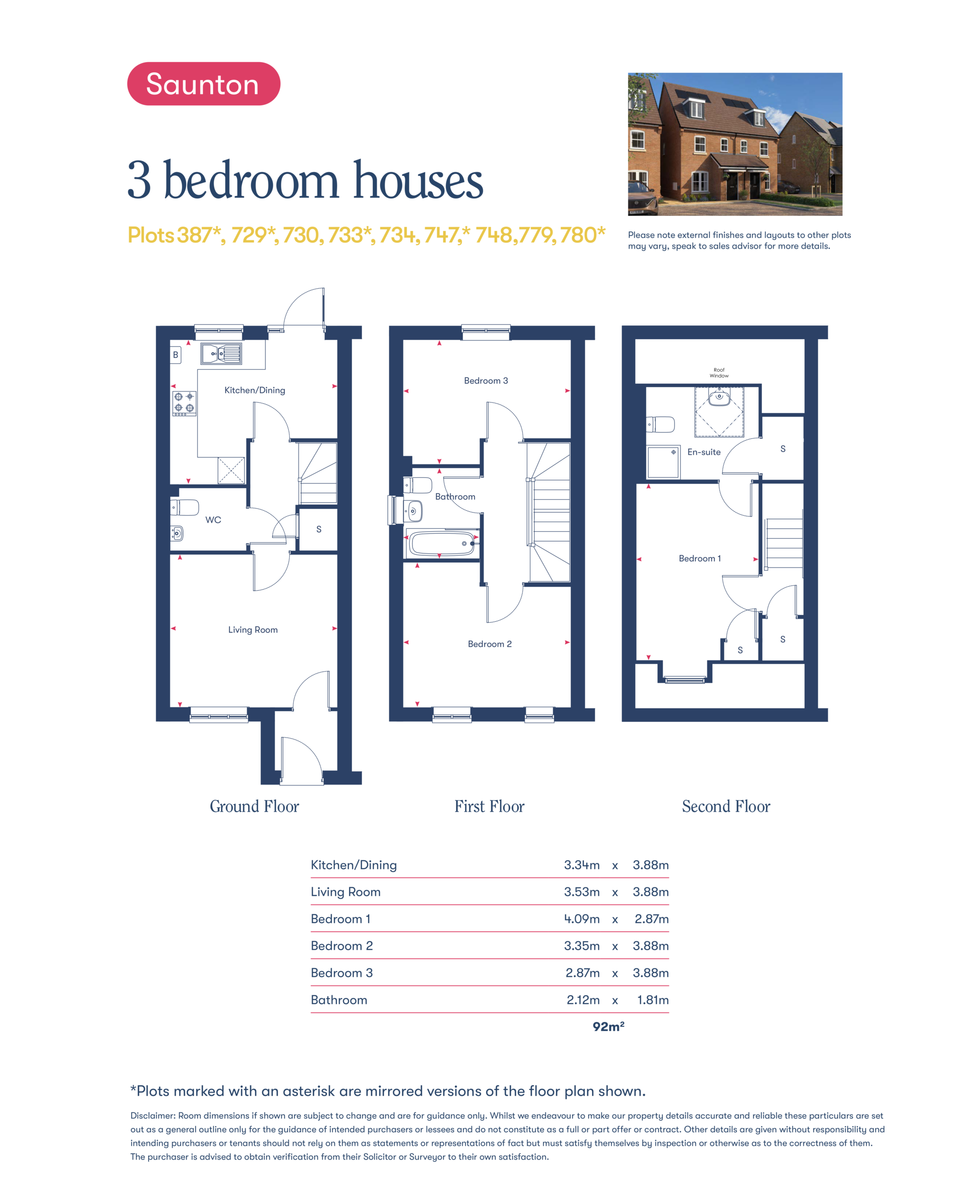 Chamberhouse Crescent, Peterborough floorplan