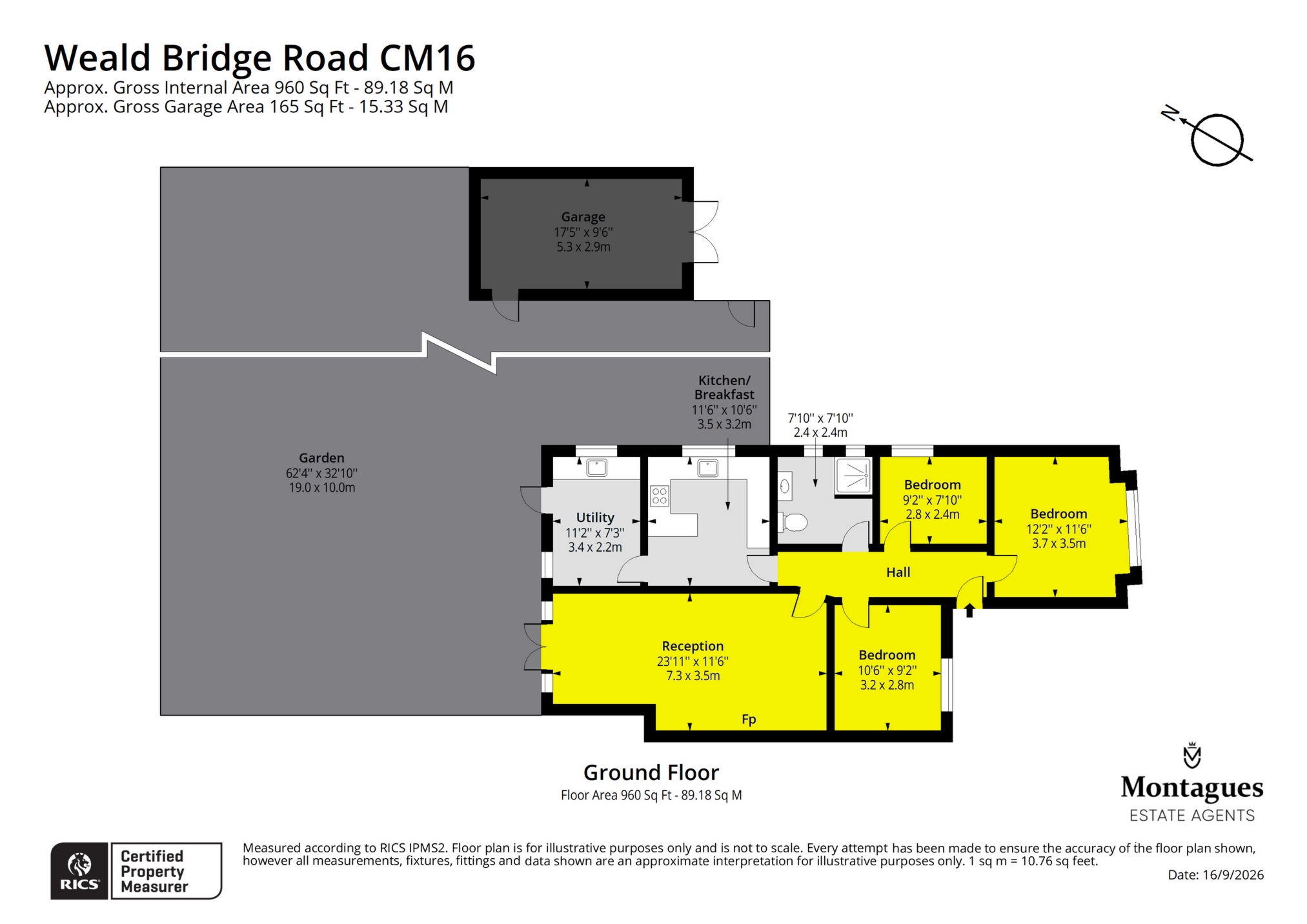 35, Weald Bridge Road, North Weald floorplan