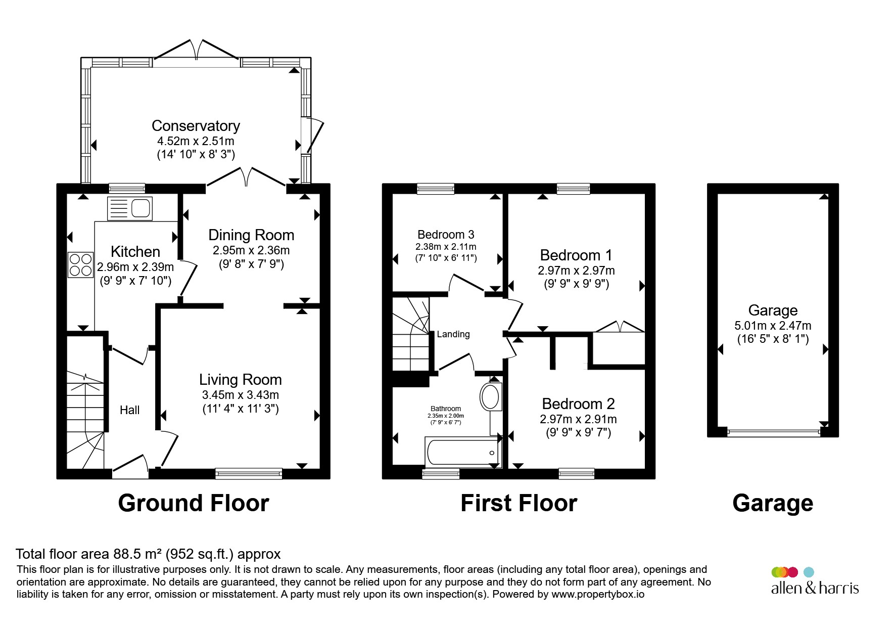 10, Sandy Lane West, Oxford floorplan