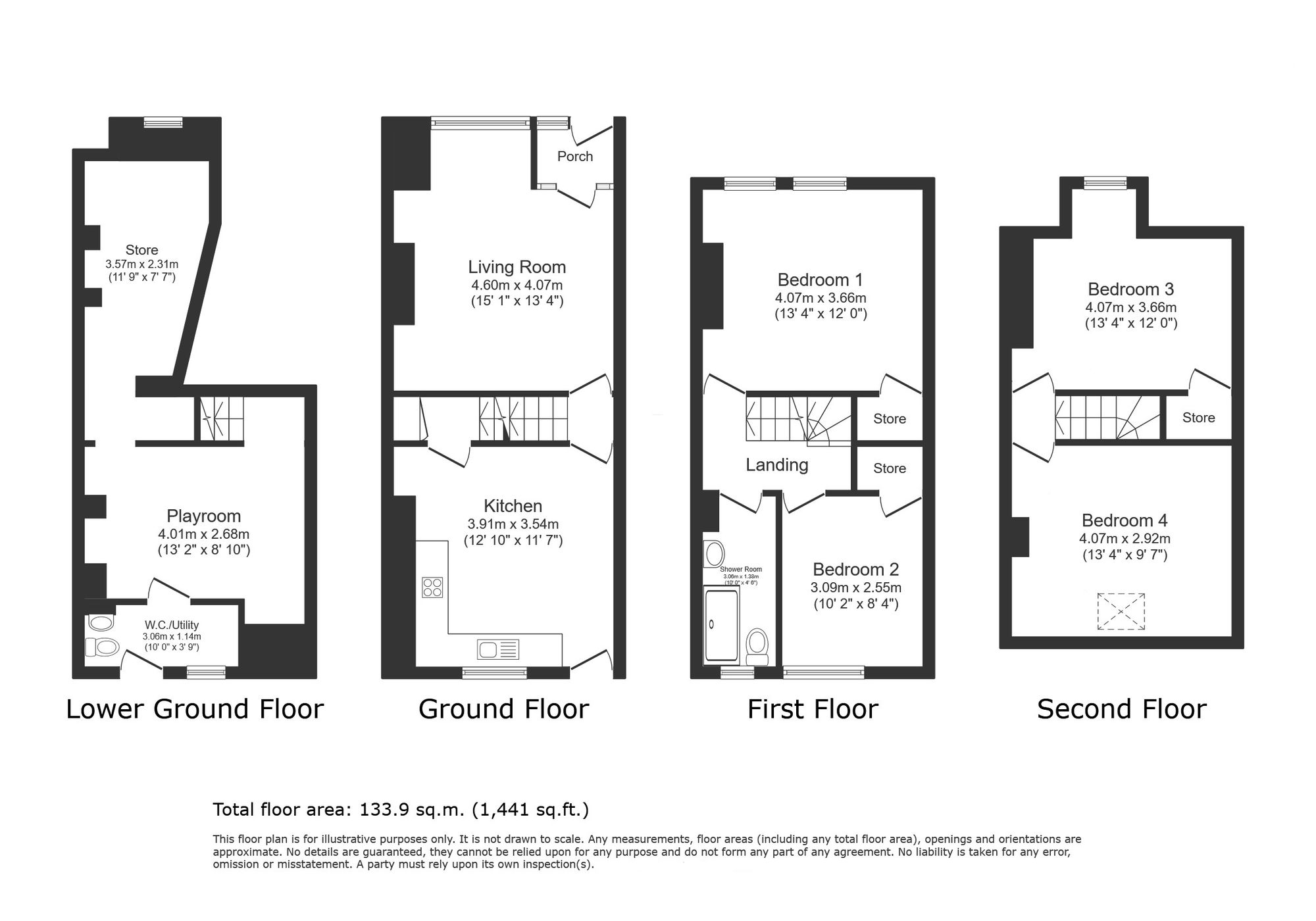 40 Methley Place, Leeds floorplan