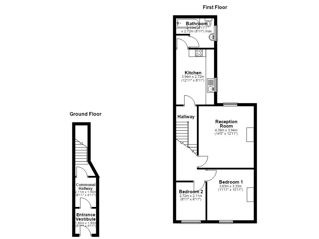 Waterloo Road, Preston floorplan