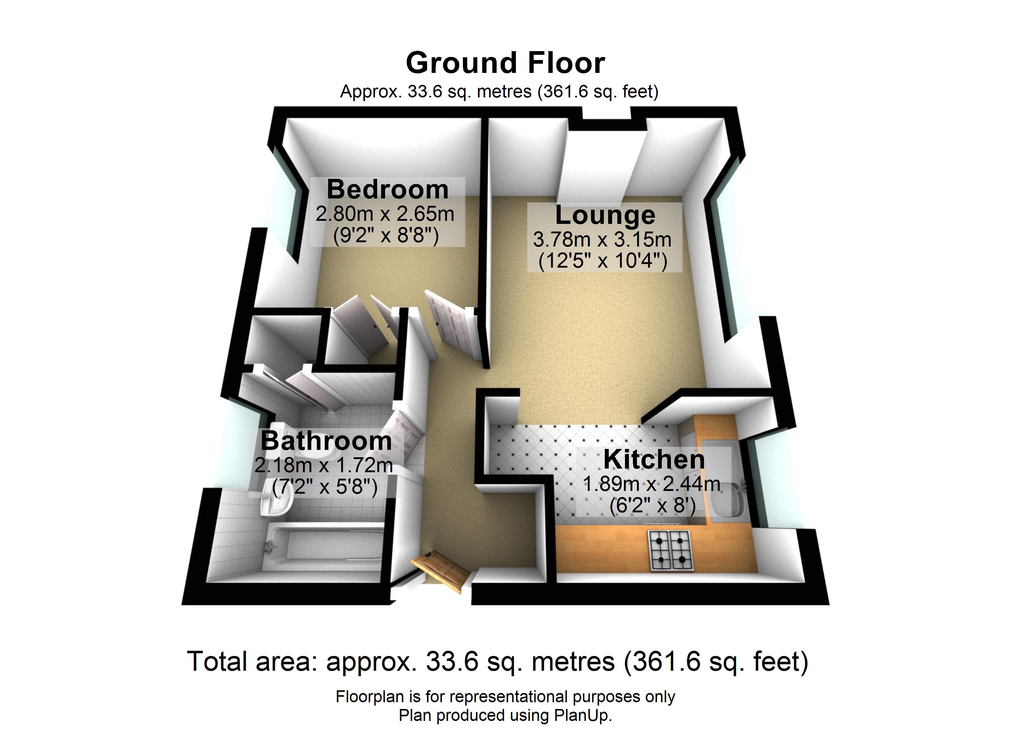 8, Douglas Court, Toton floorplan