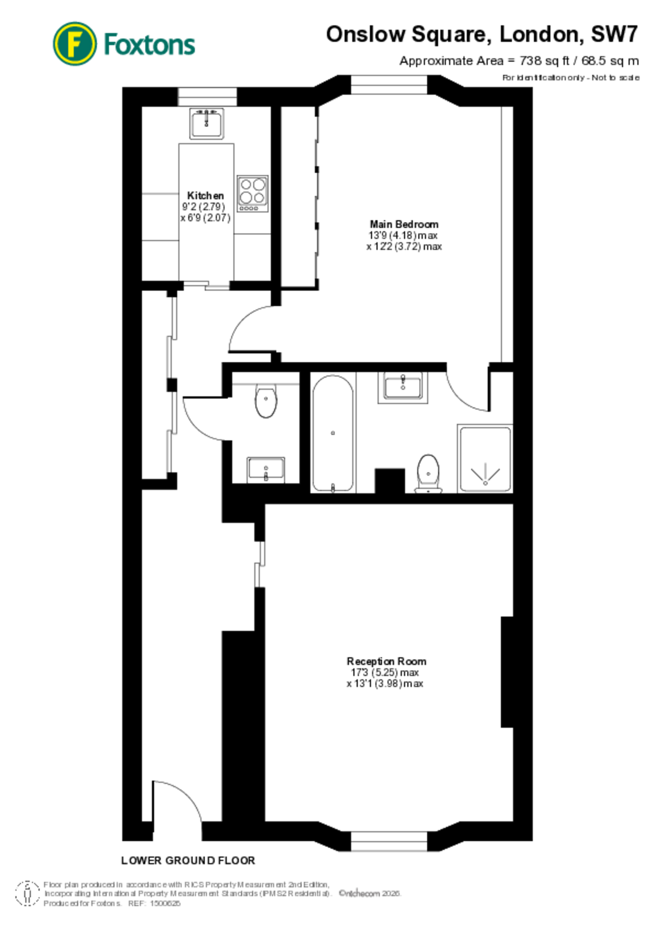 Onslow Square, South Kensington floorplan