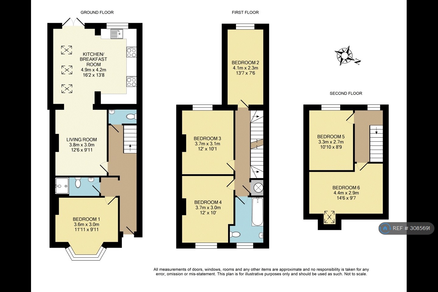 Reading floorplan