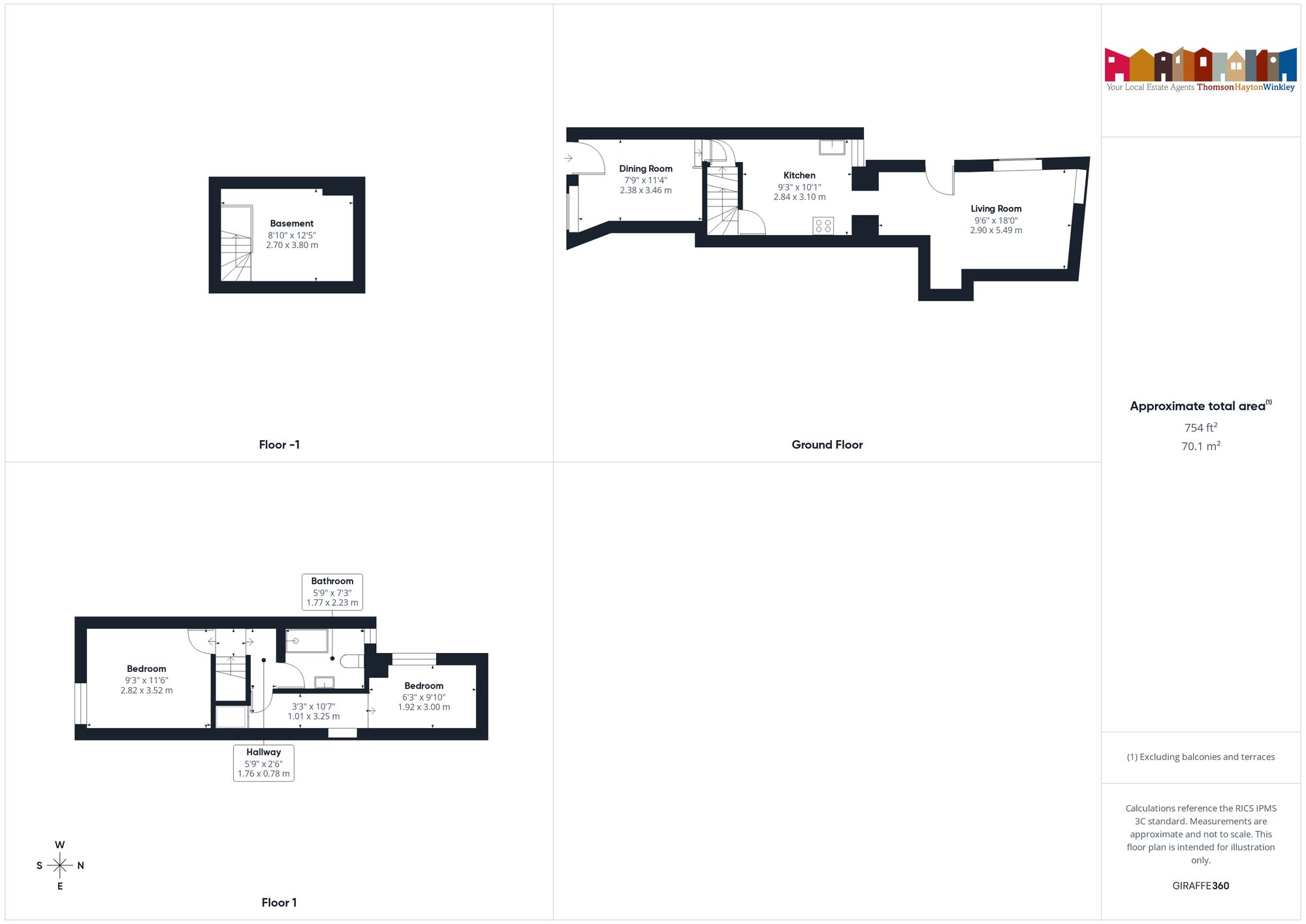 14 Greenside, Kendal floorplan