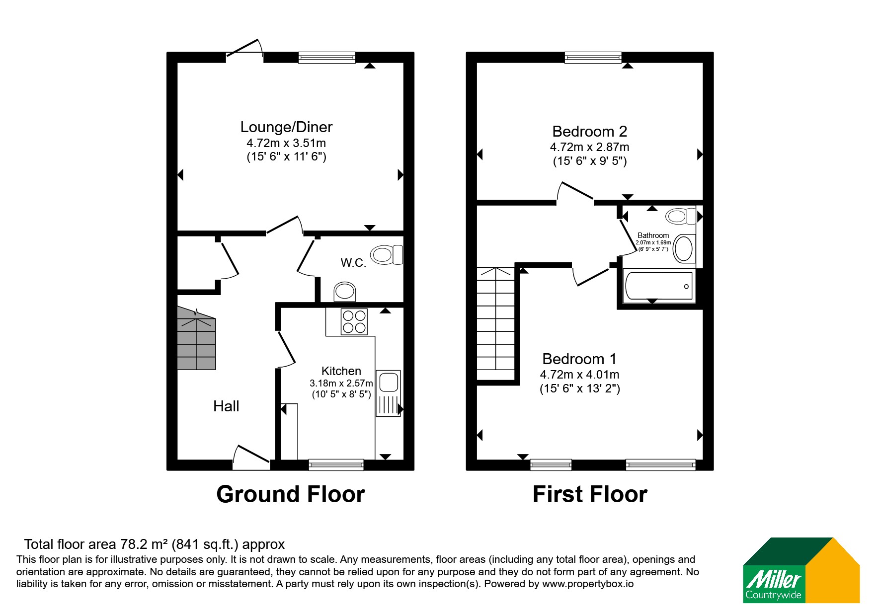79, Penwethers Crescent, Cornwall floorplan