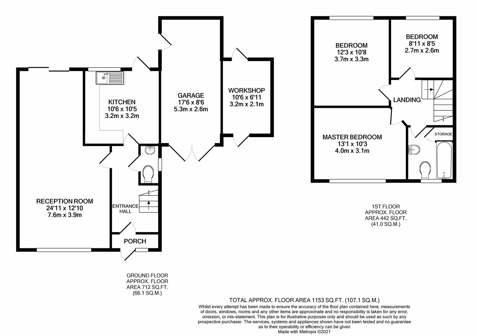 43, Fairacres, Ruislip floorplan