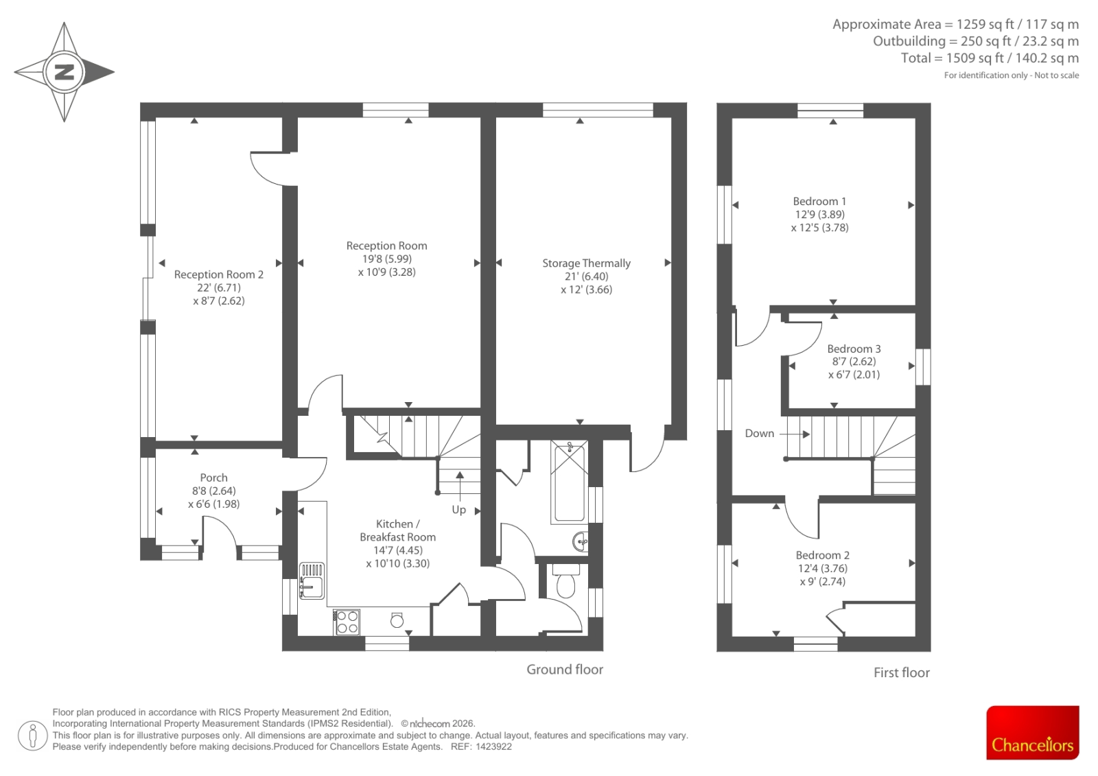 Gilhorn Cottage,, Risbury, Herefordshire floorplan