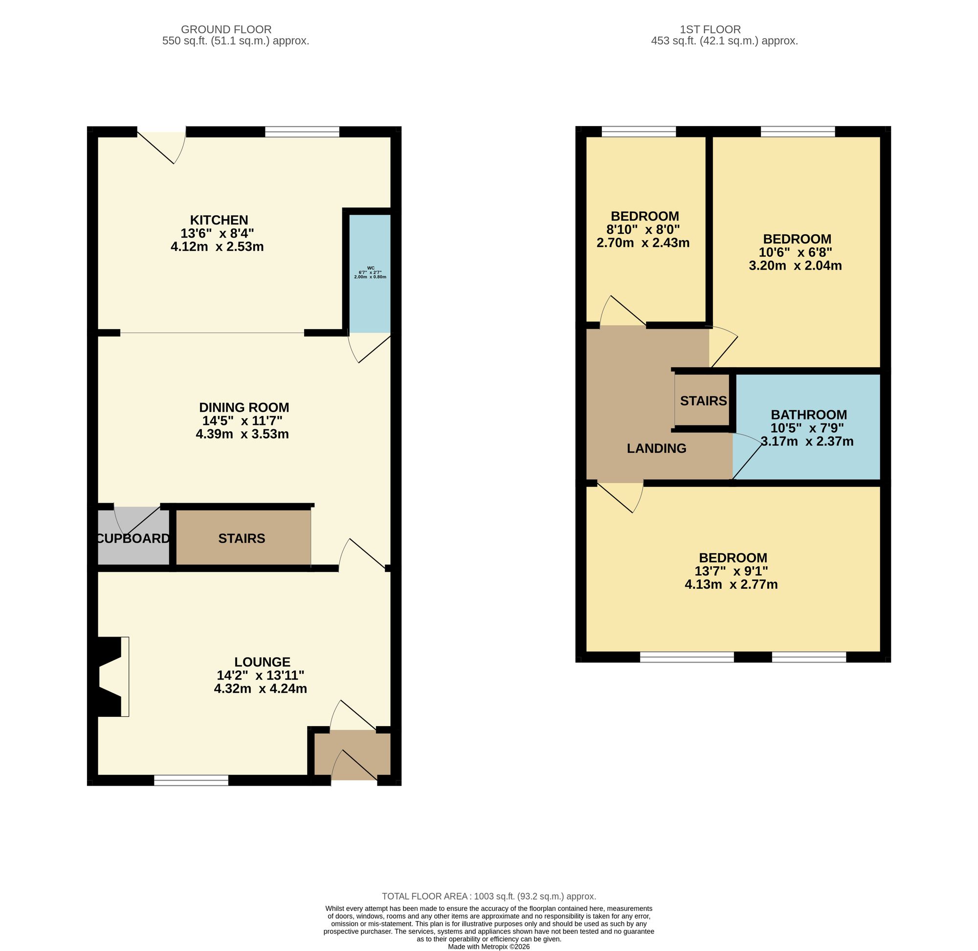 109 Turton Road, Bury floorplan