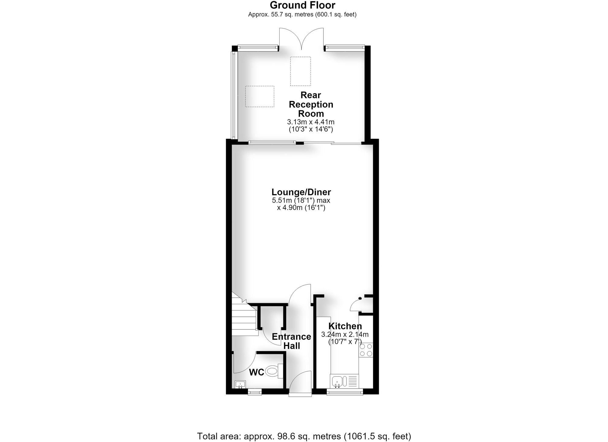 17 Darley Close, Croydon floorplan