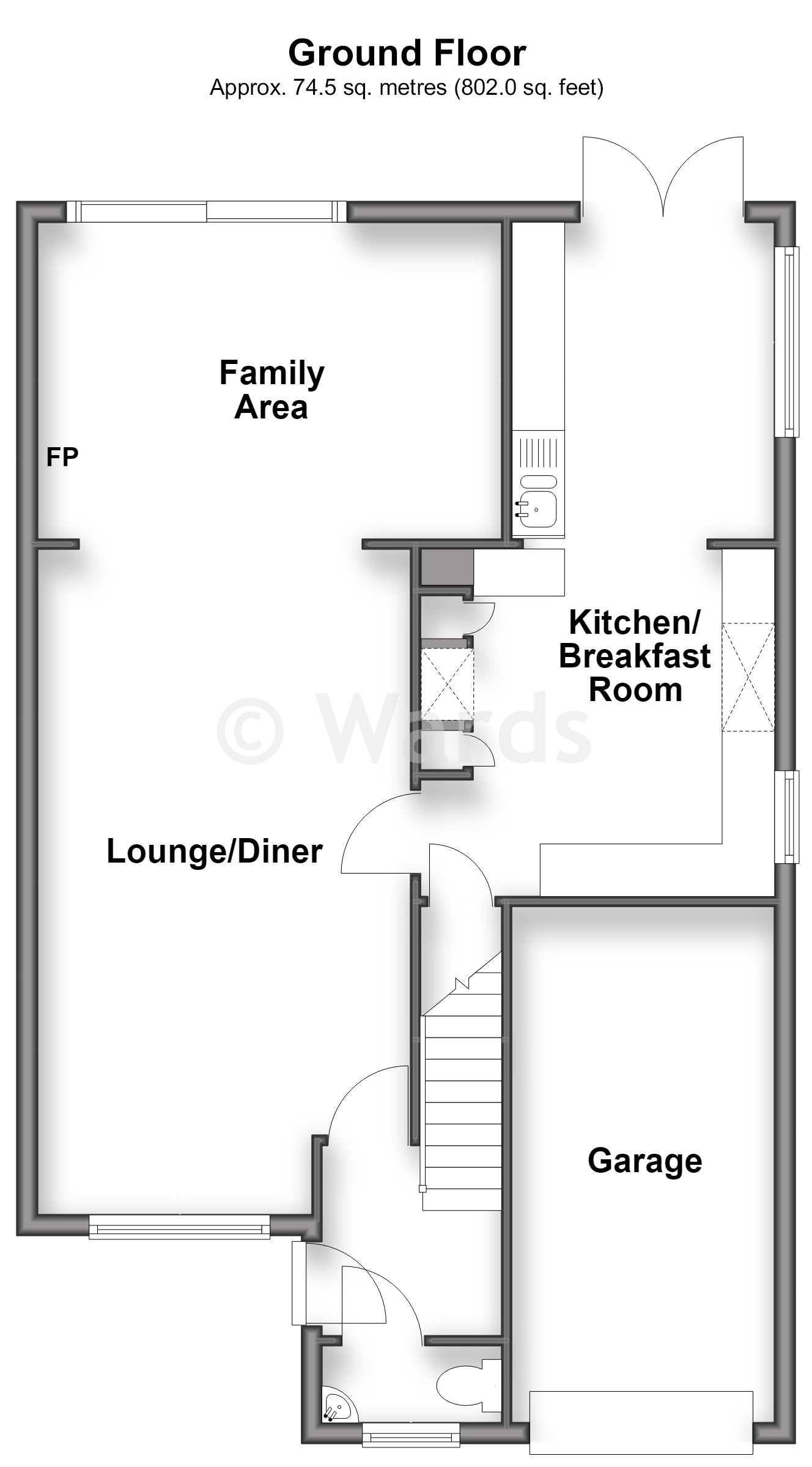 1, Slaney Road, Tonbridge floorplan